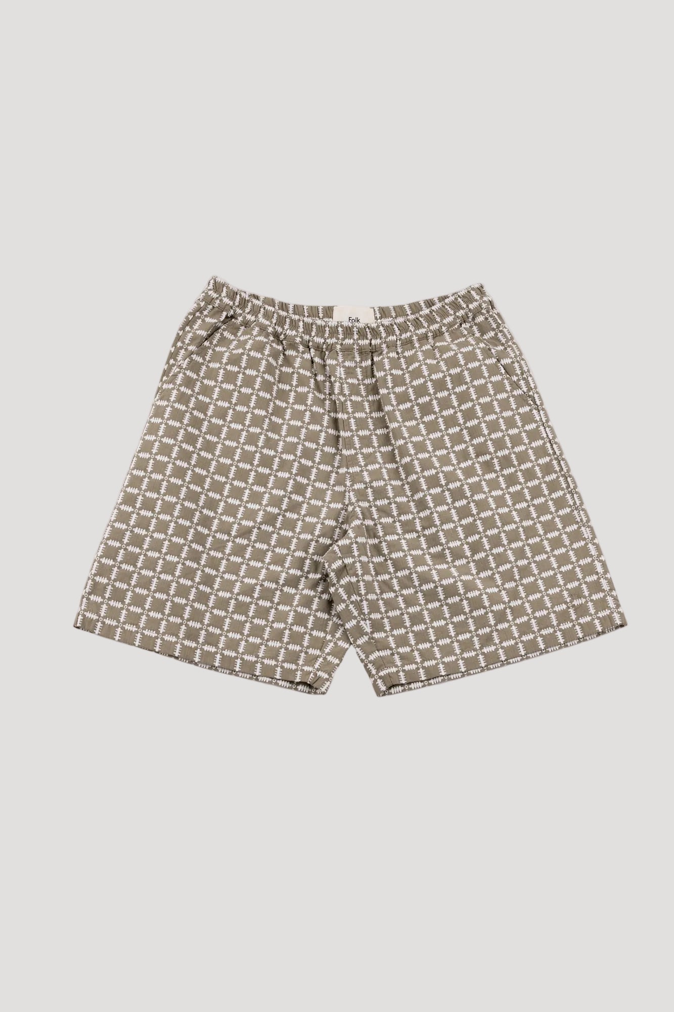 Relaxed Short - Sage Tapestry