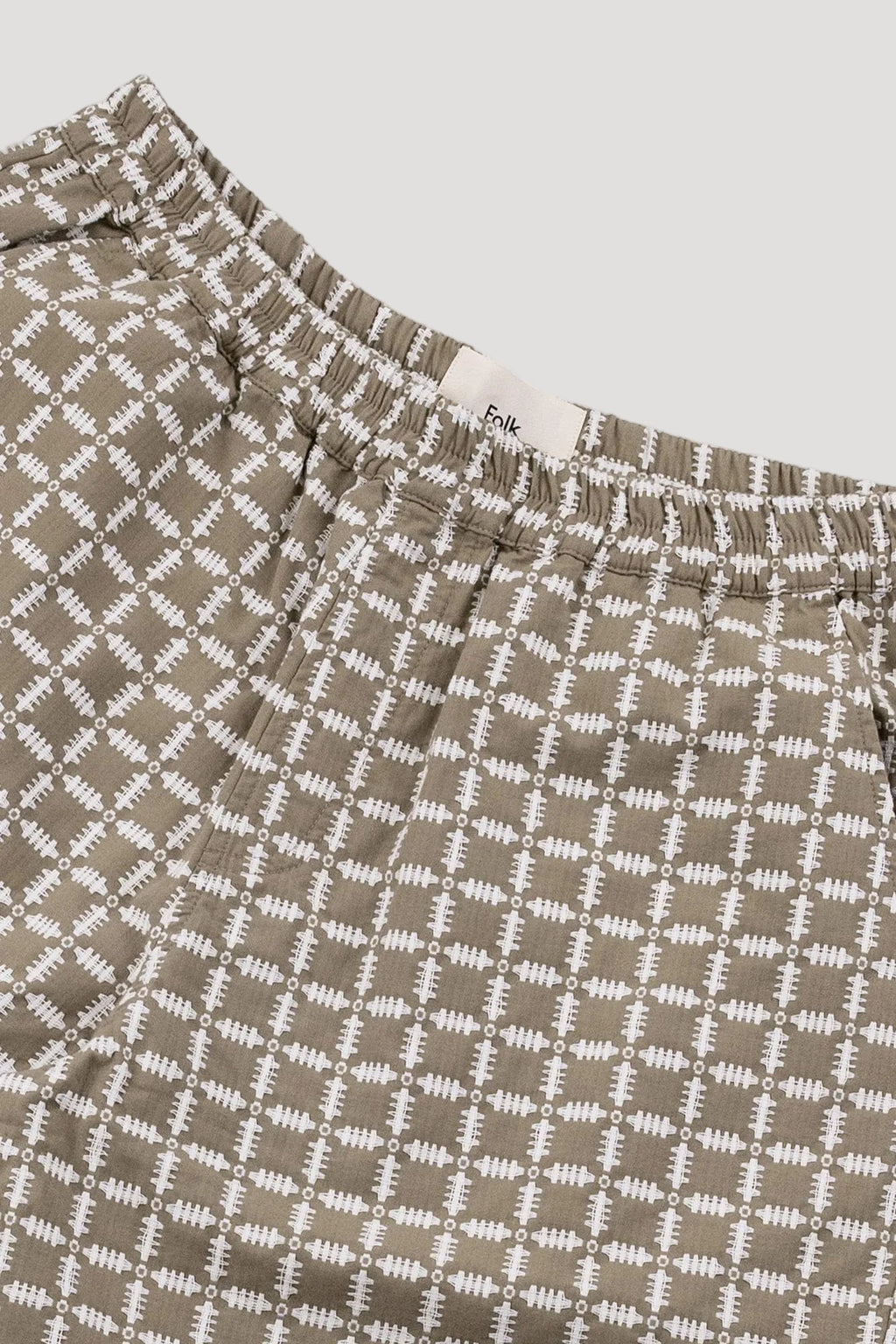 Relaxed Short - Sage Tapestry