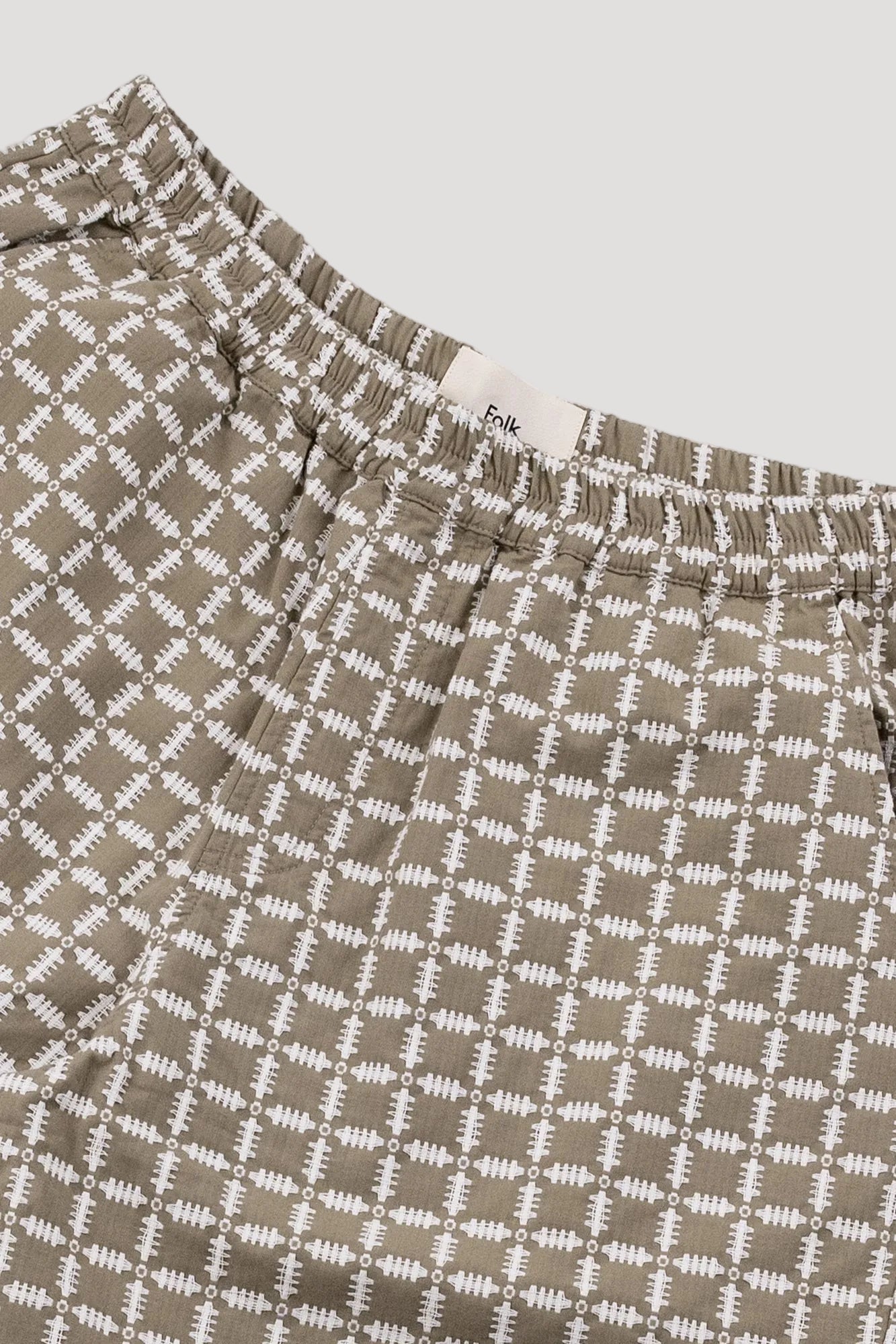 Relaxed Short - Sage Tapestry