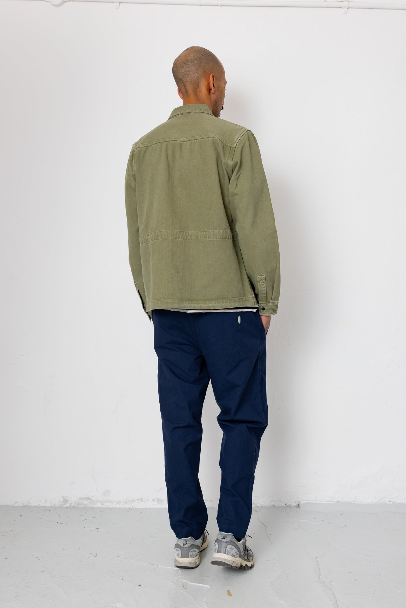 Twill Assembly Jacket - Olive