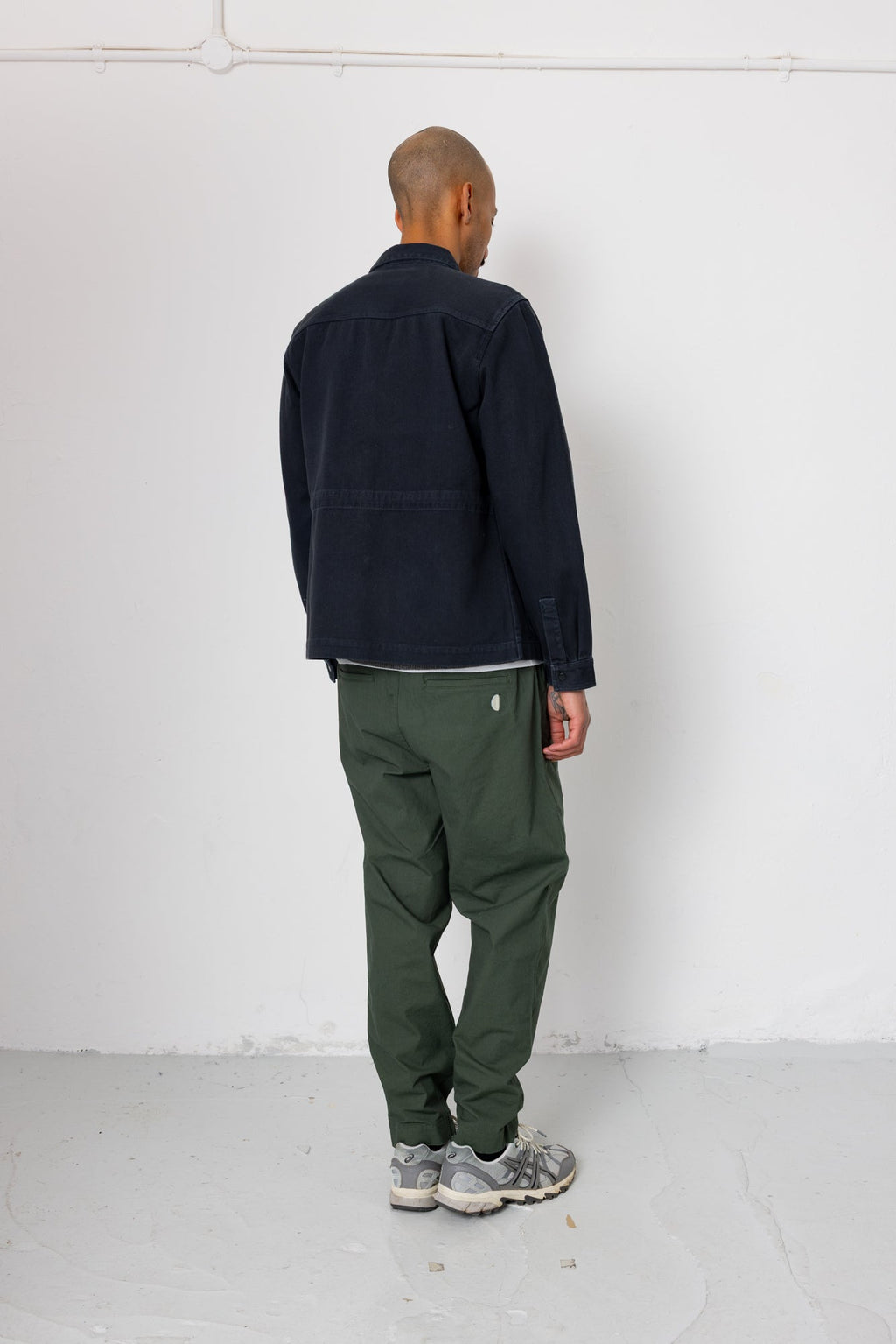 Twill Assembly Jacket - Soft Black