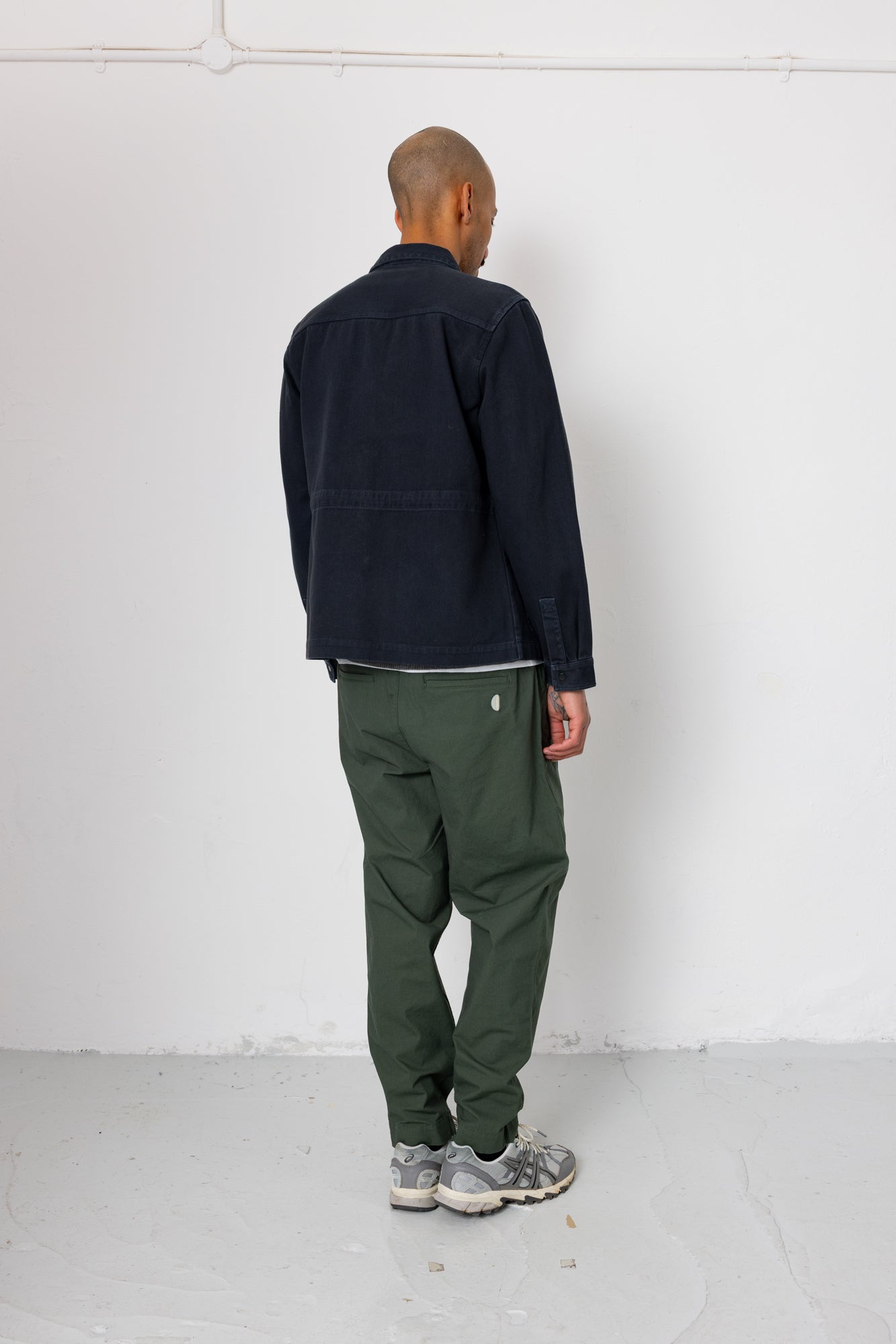 Twill Assembly Jacket - Soft Black