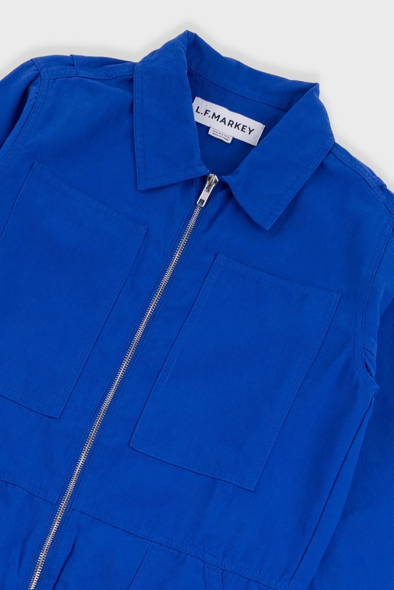 L.F.Markey | Dominic Boilersuit - Cobalt