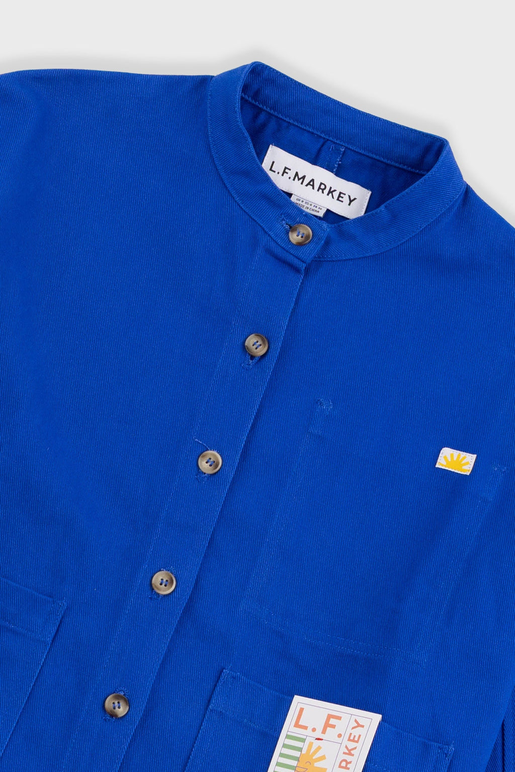L.F.Markey | Wide Chore Coat - Cobalt