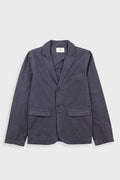 Lunar Blazer - Soft Black Cotton Linen