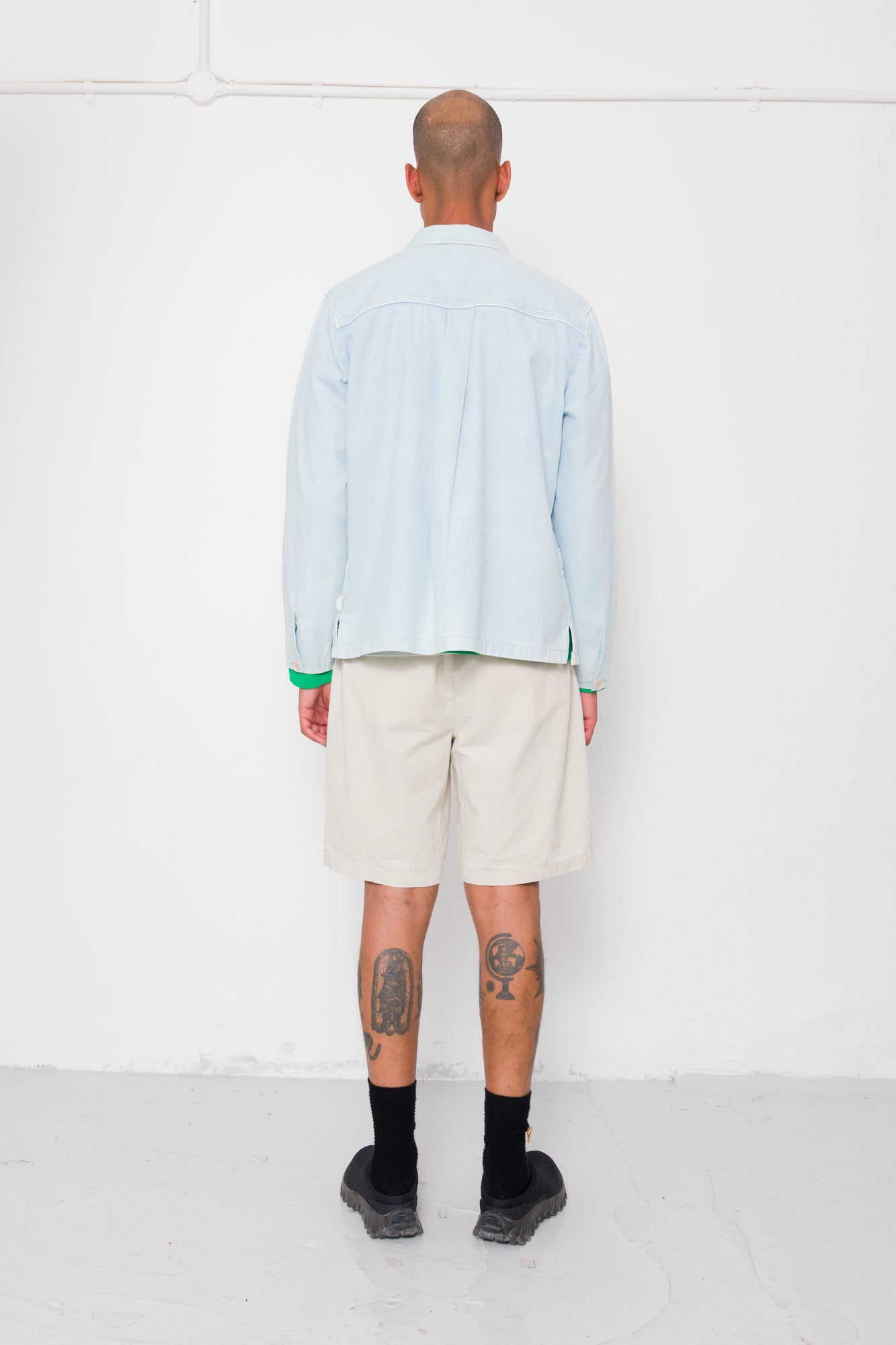Meyer Shirt Jacket - Light Denim