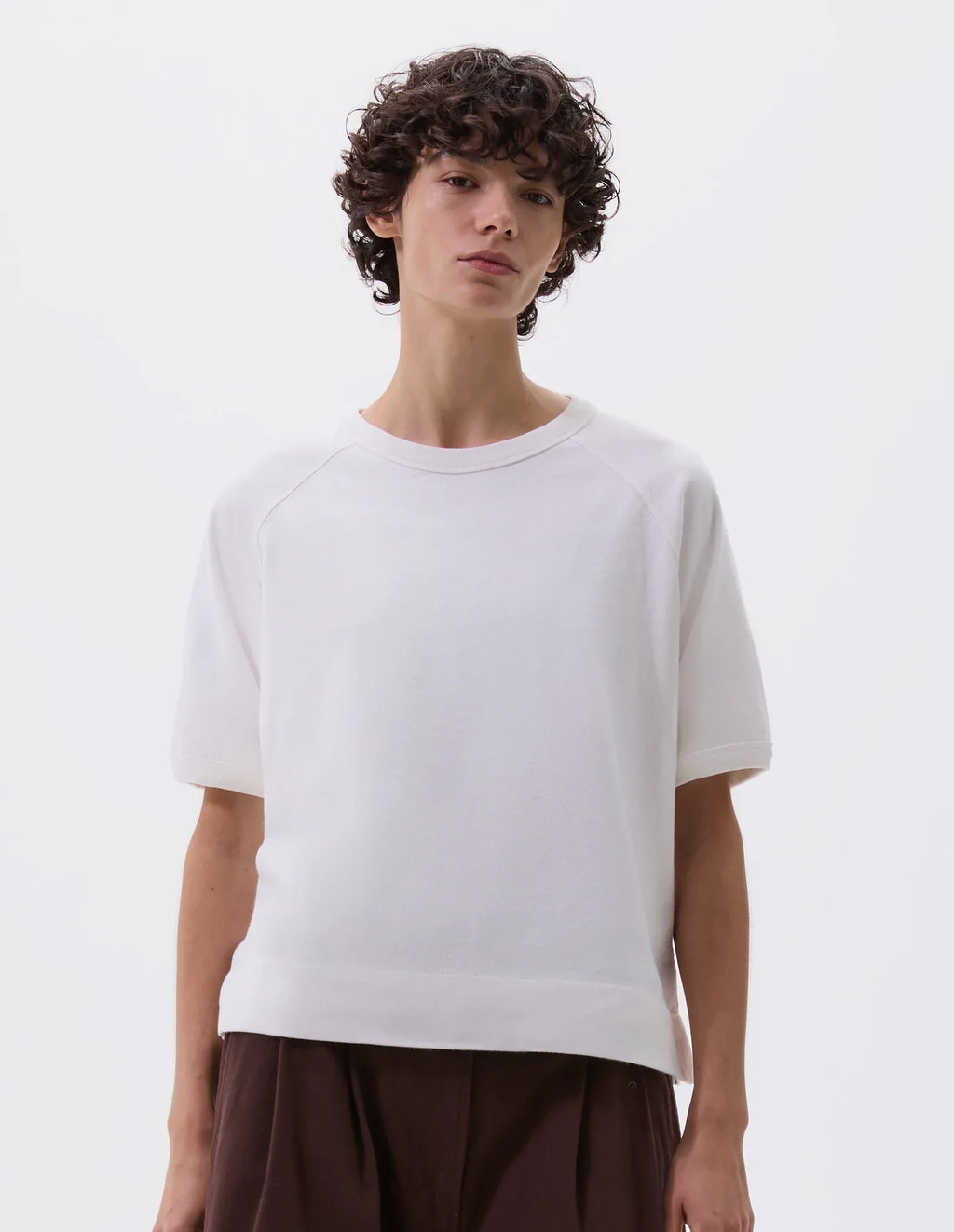 MHL | Raglan Gym Top - White