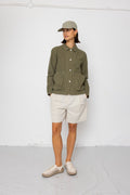 Women's Prism Jacket - Light Olive Chunky Ripstop