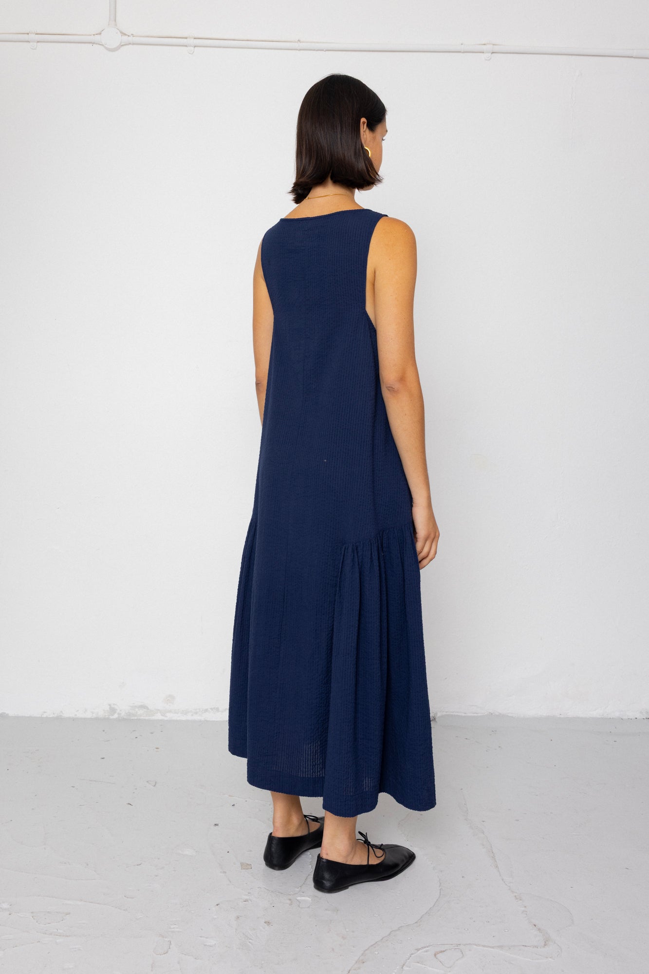 Sarah Dress - Deep Navy