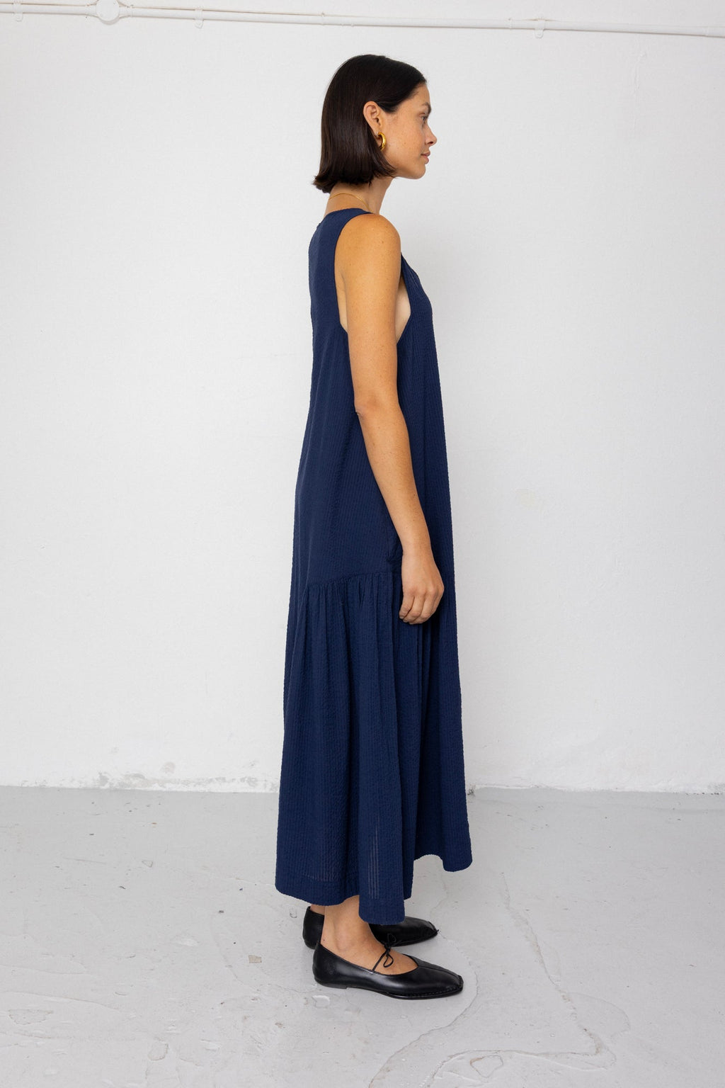 Sarah Dress - Deep Navy