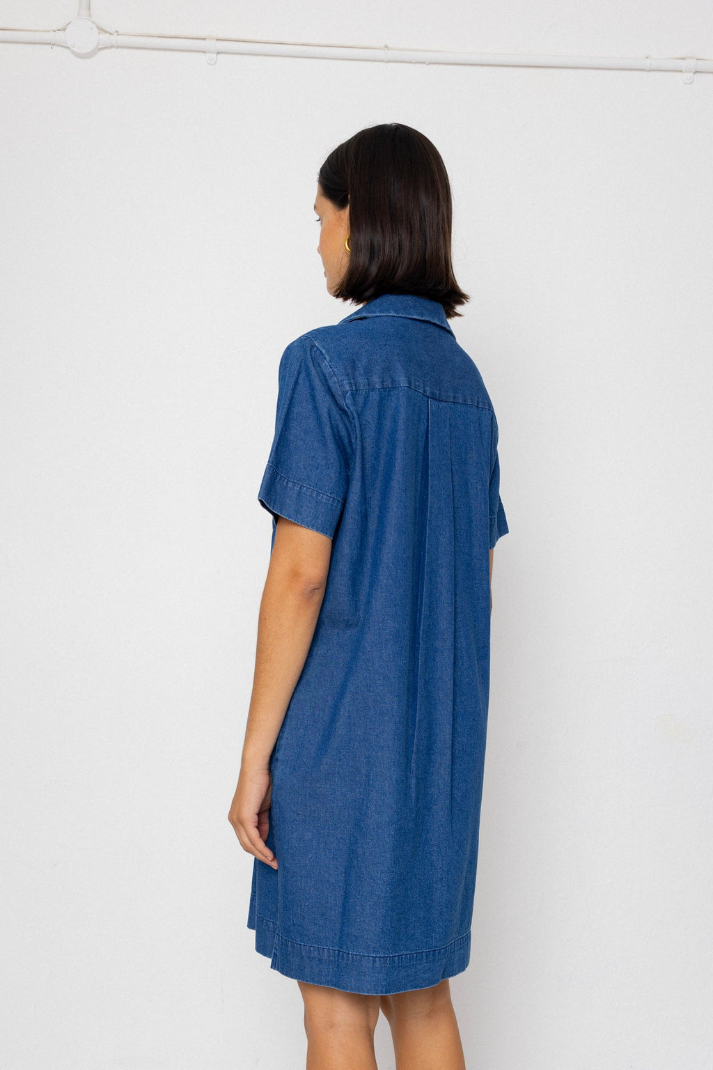 Shirt Dress - Indigo Denim