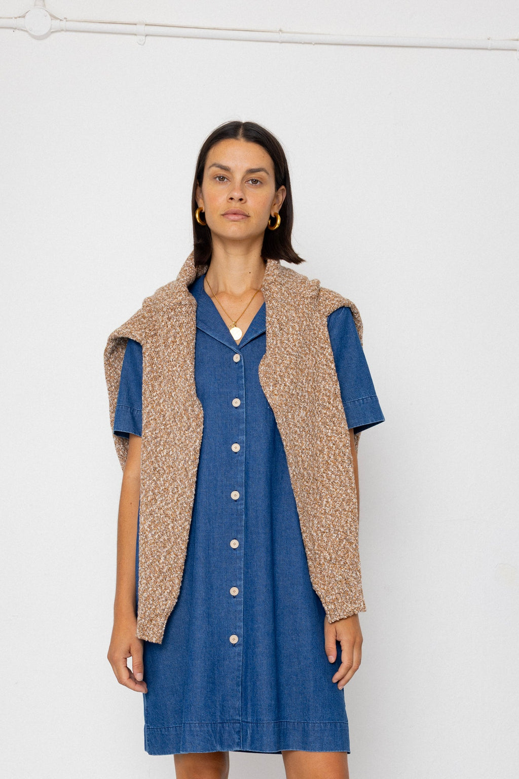 Shirt Dress - Indigo Denim