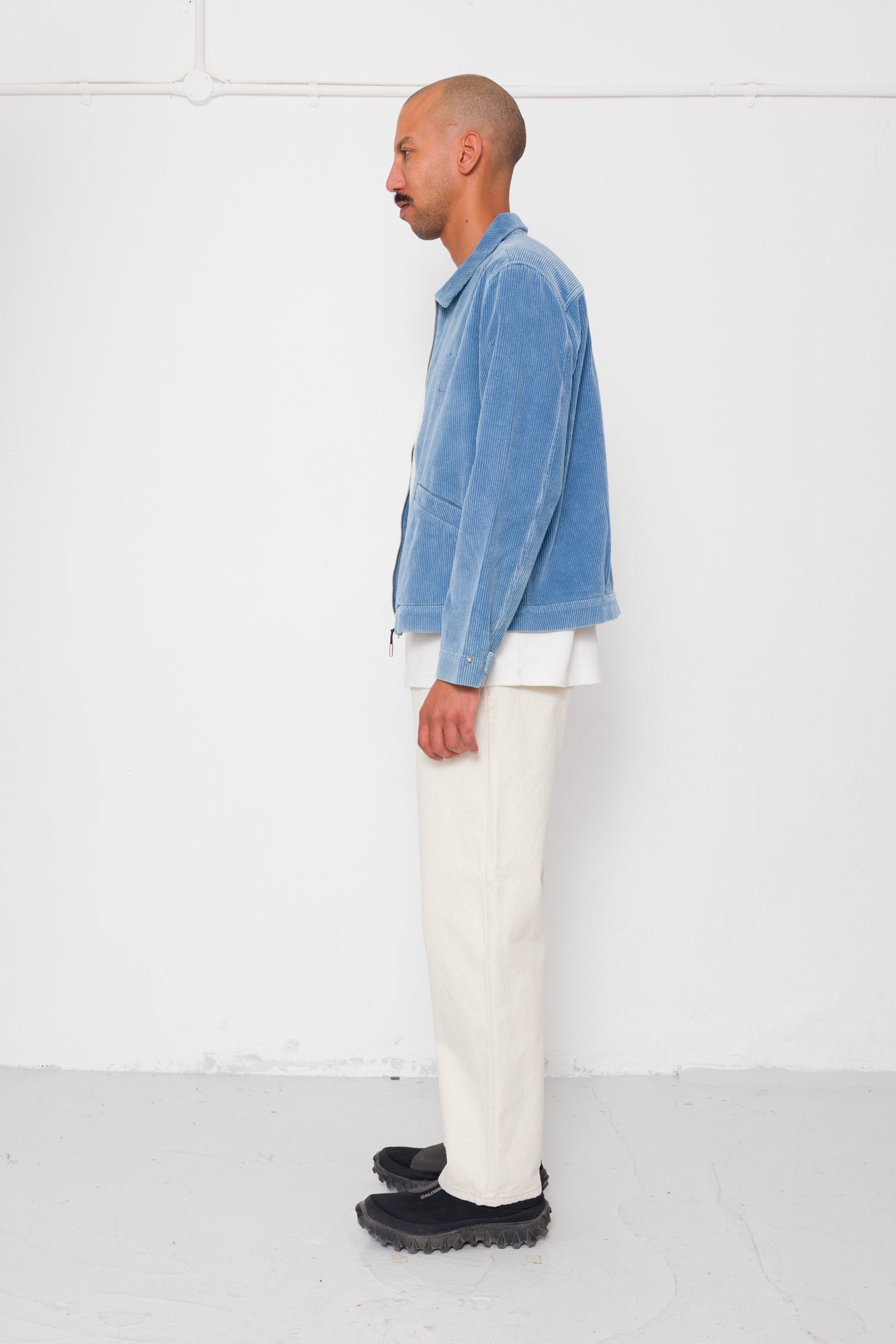 Signal Blouson - Soft Blue Cord