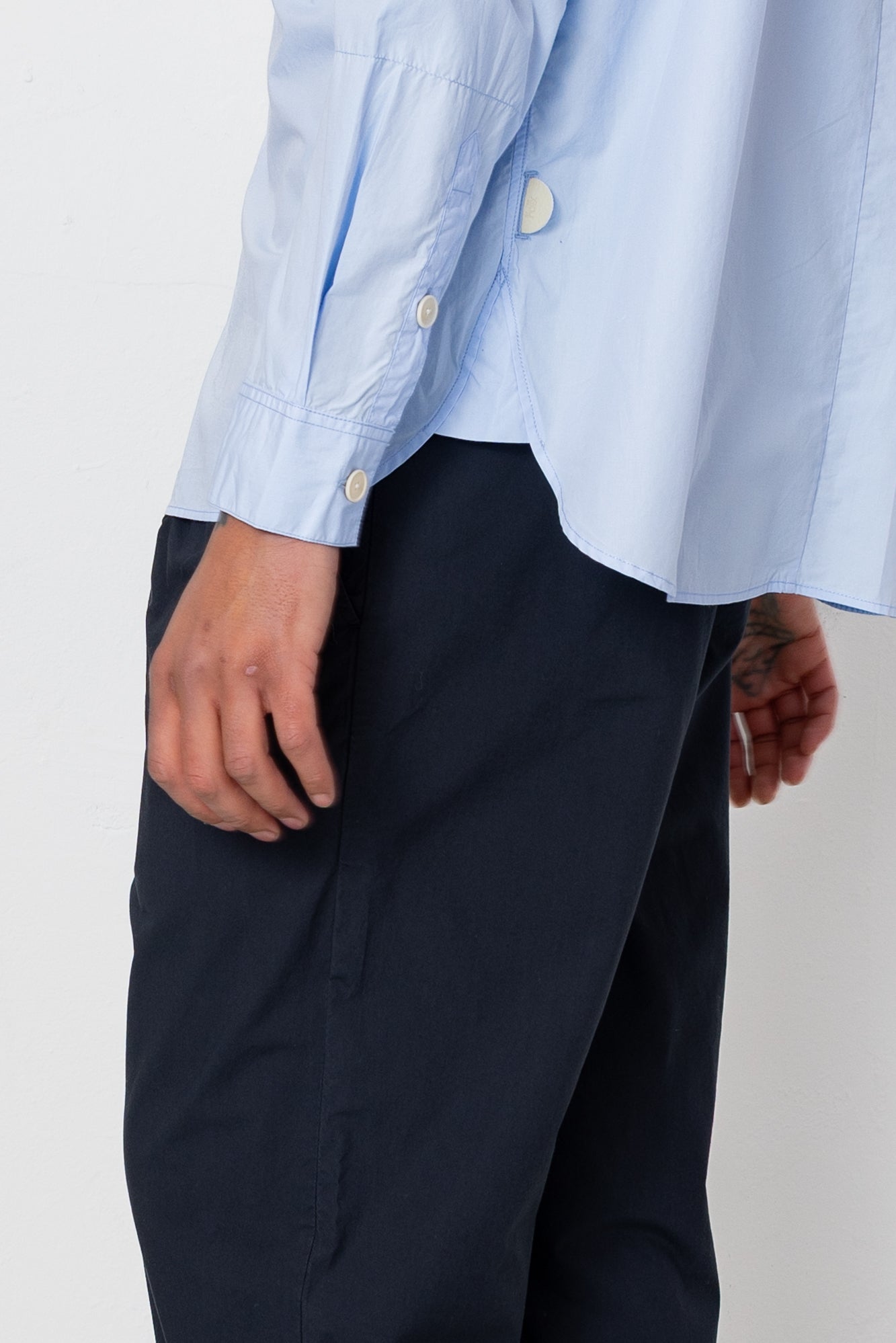 Signal Pant - Black Tech Poplin
