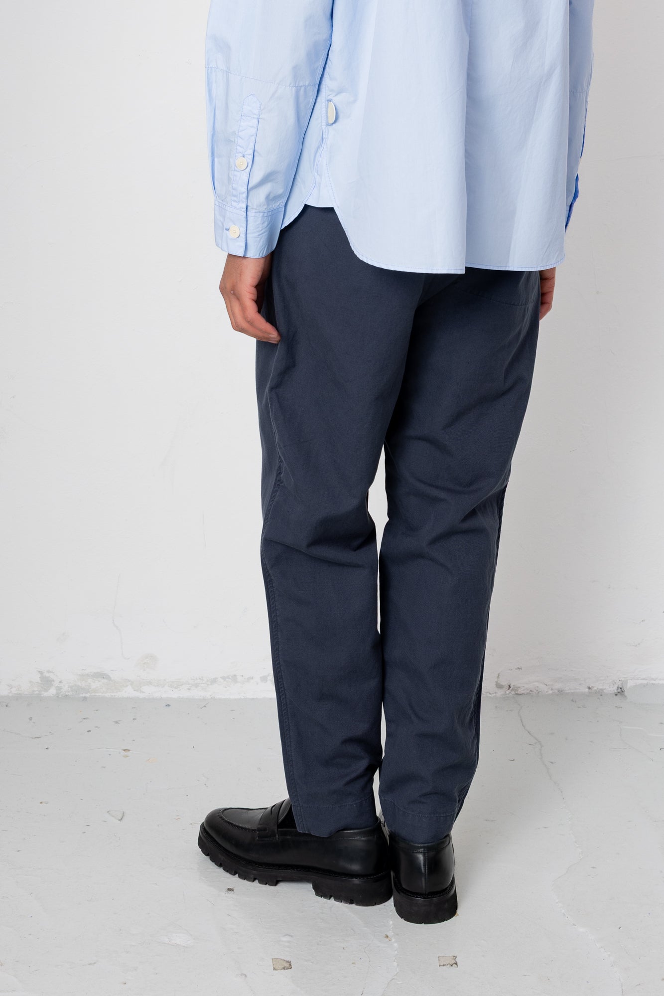 Signal Pant - Dark Navy Slub Linen