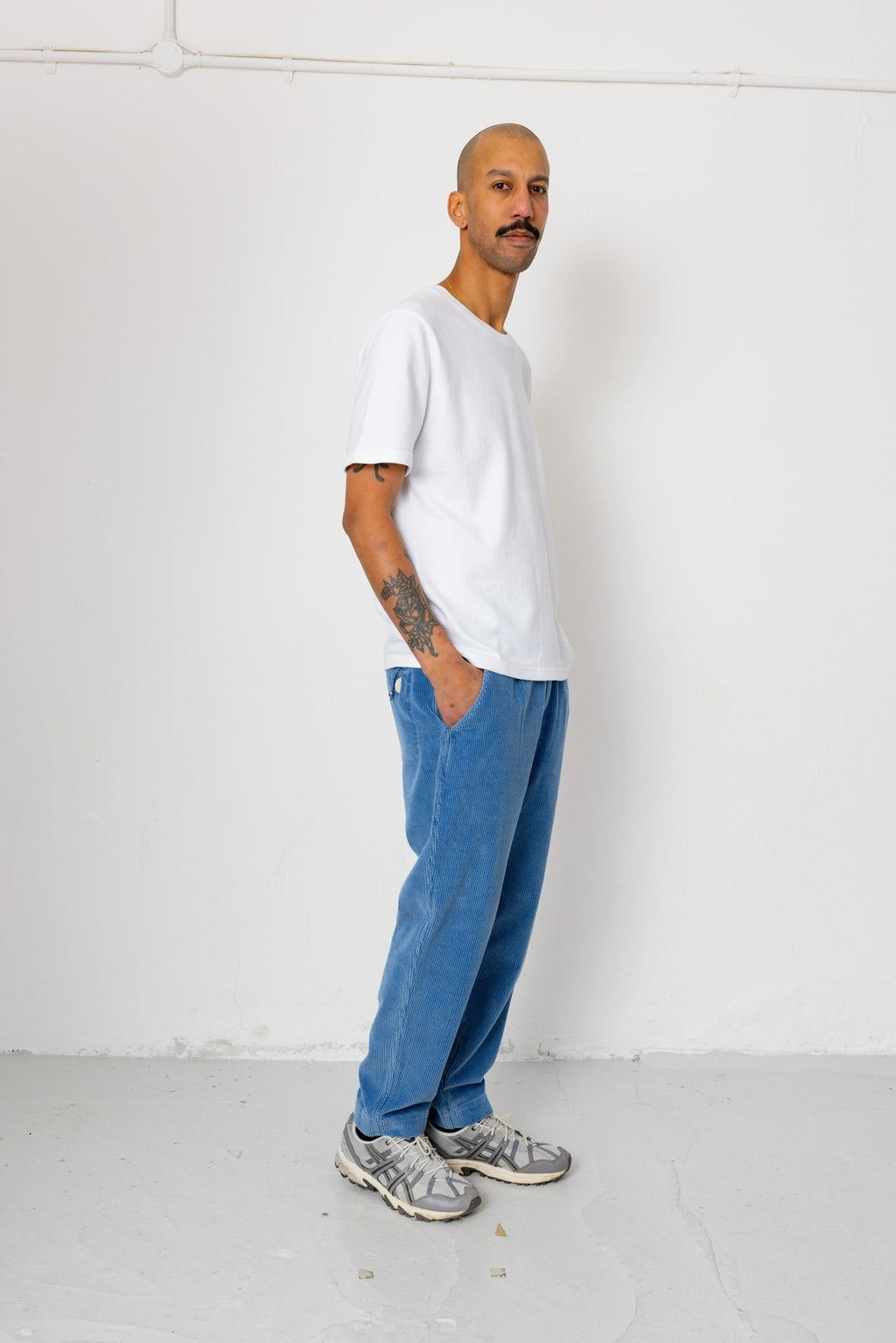 Signal Pant - Soft Blue Cord