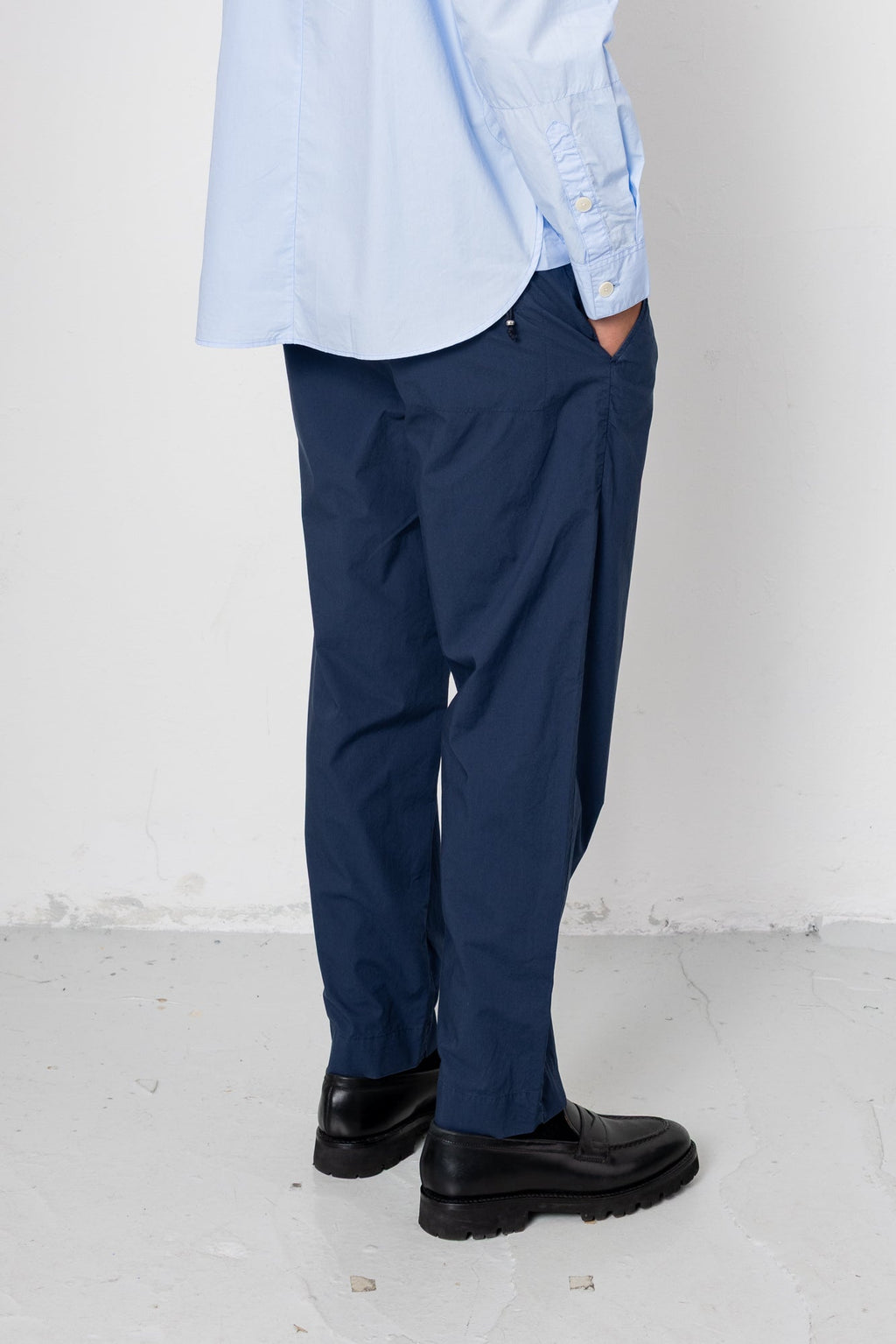 Signal Pant - Soft Navy Tech Poplin