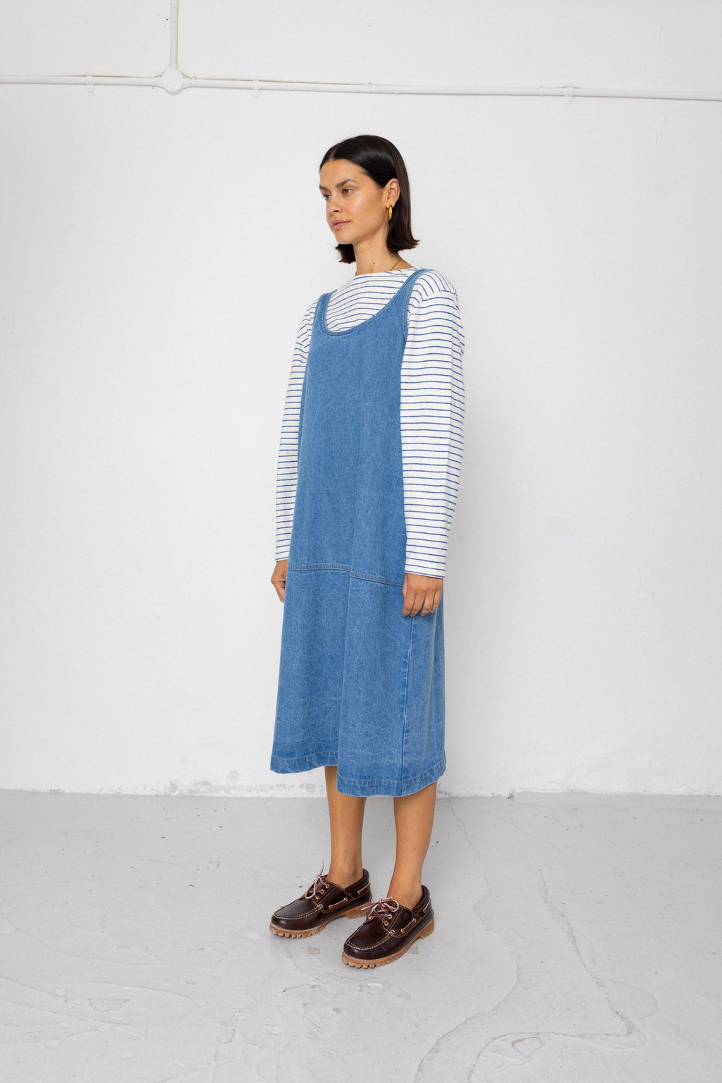 Slip Dress - Heavy Bleach Wash