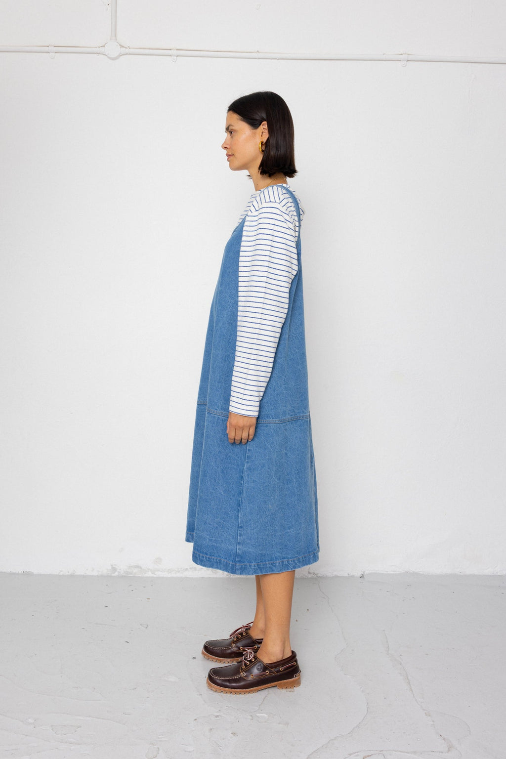 Slip Dress - Heavy Bleach Wash
