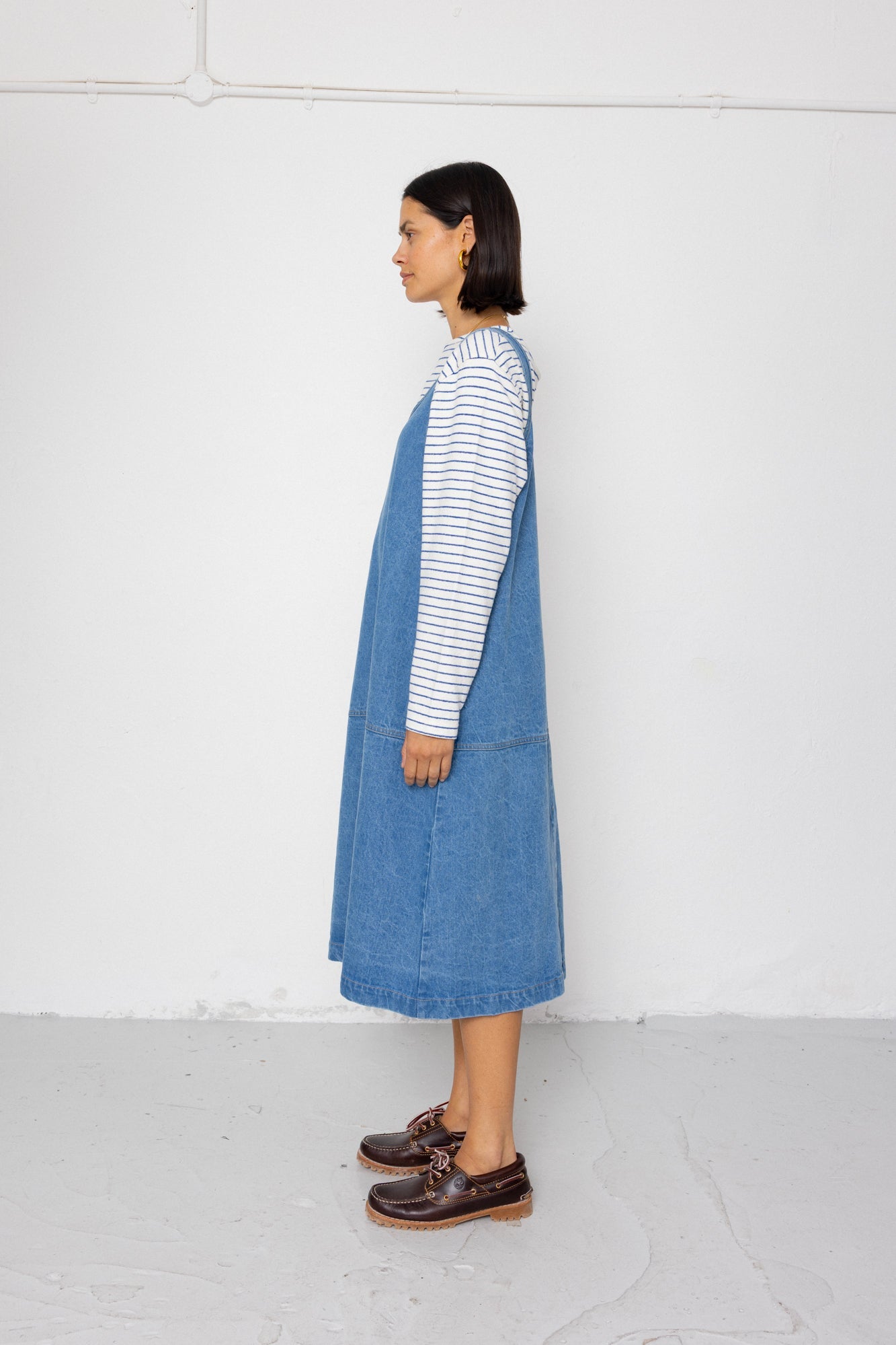 Slip Dress - Heavy Bleach Wash