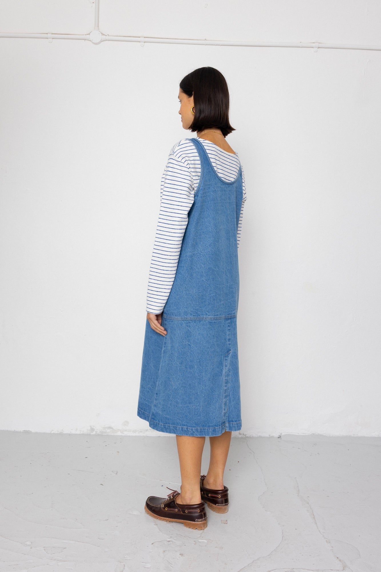 Slip Dress - Heavy Bleach Wash