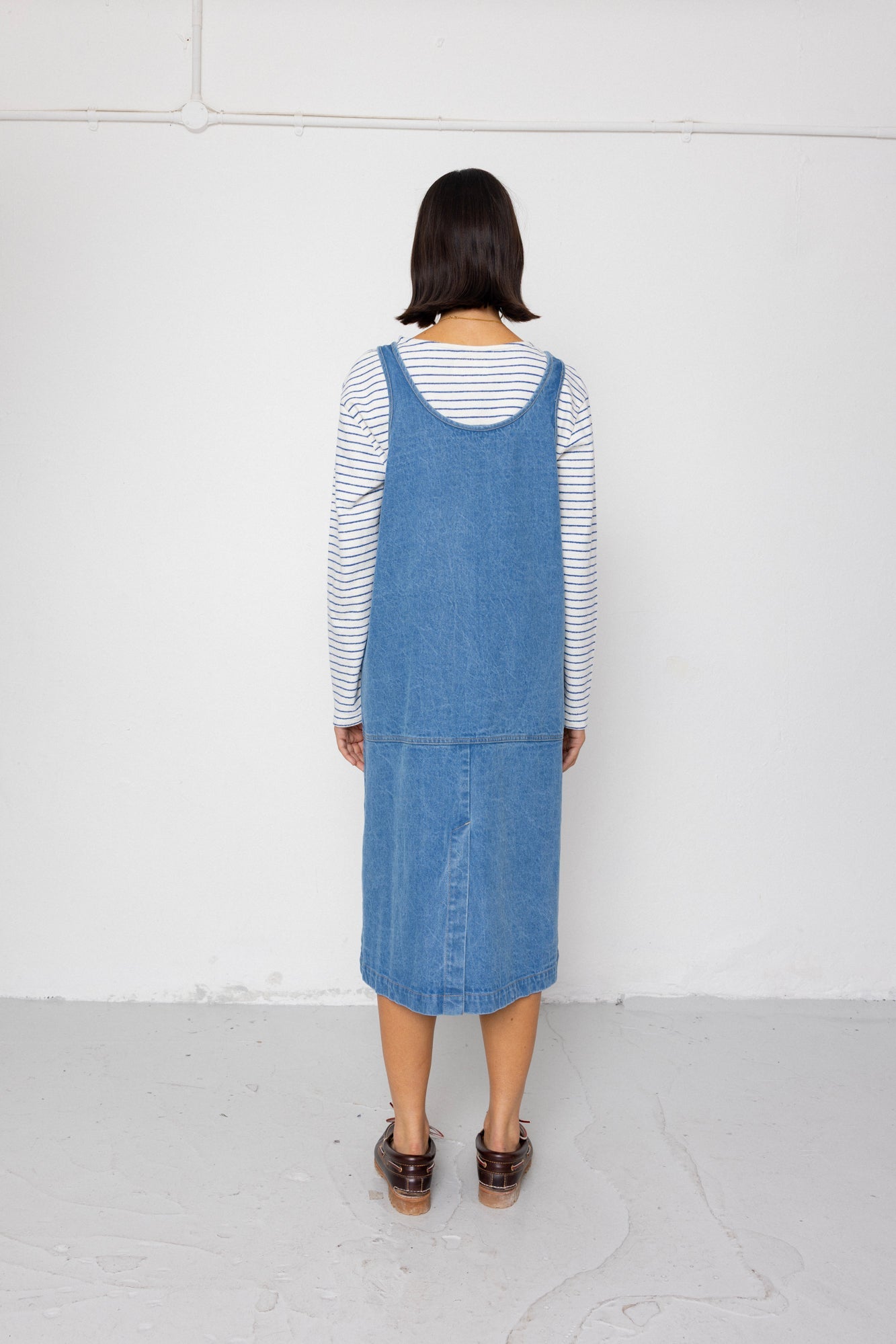 Slip Dress - Heavy Bleach Wash