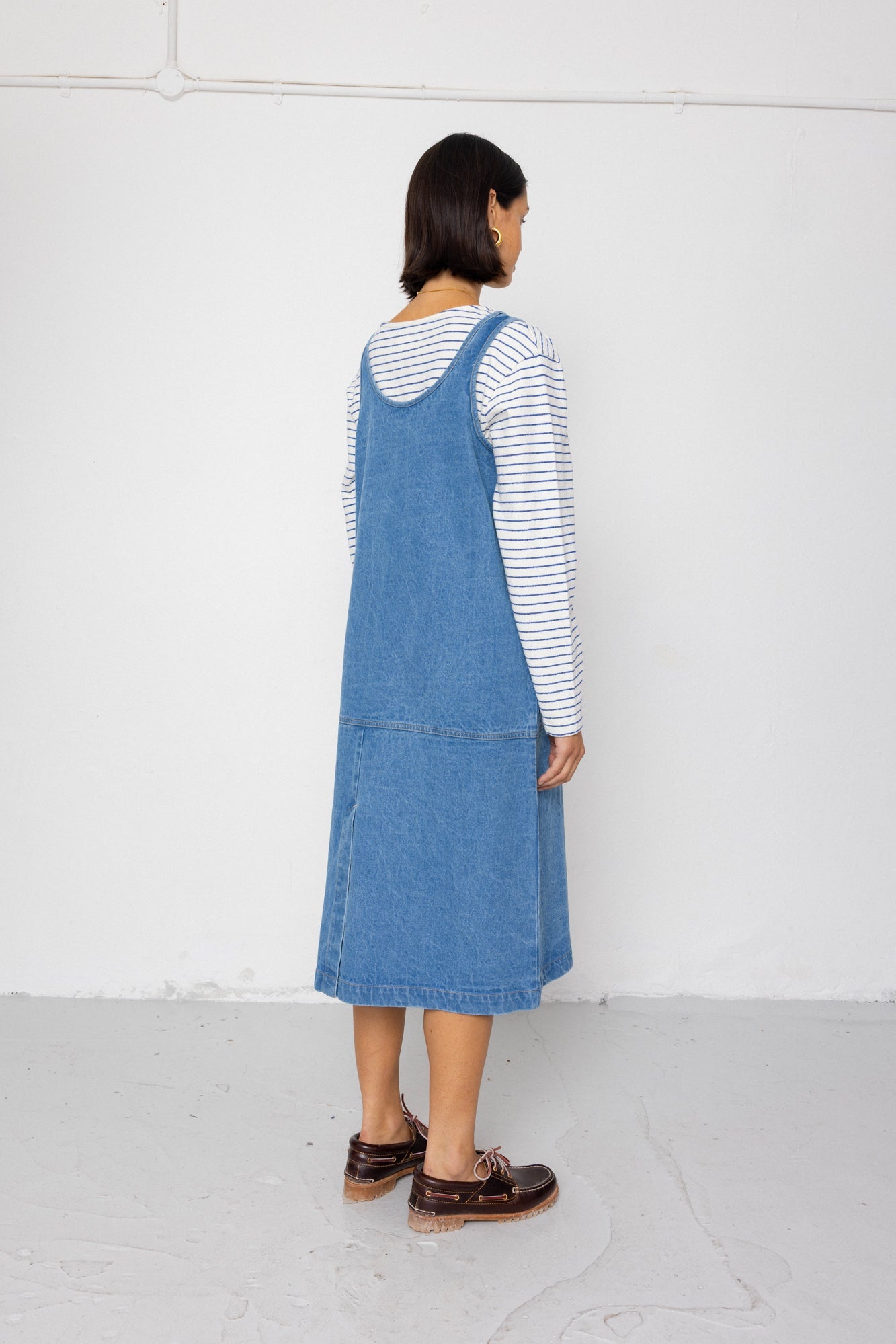 Slip Dress - Heavy Bleach Wash