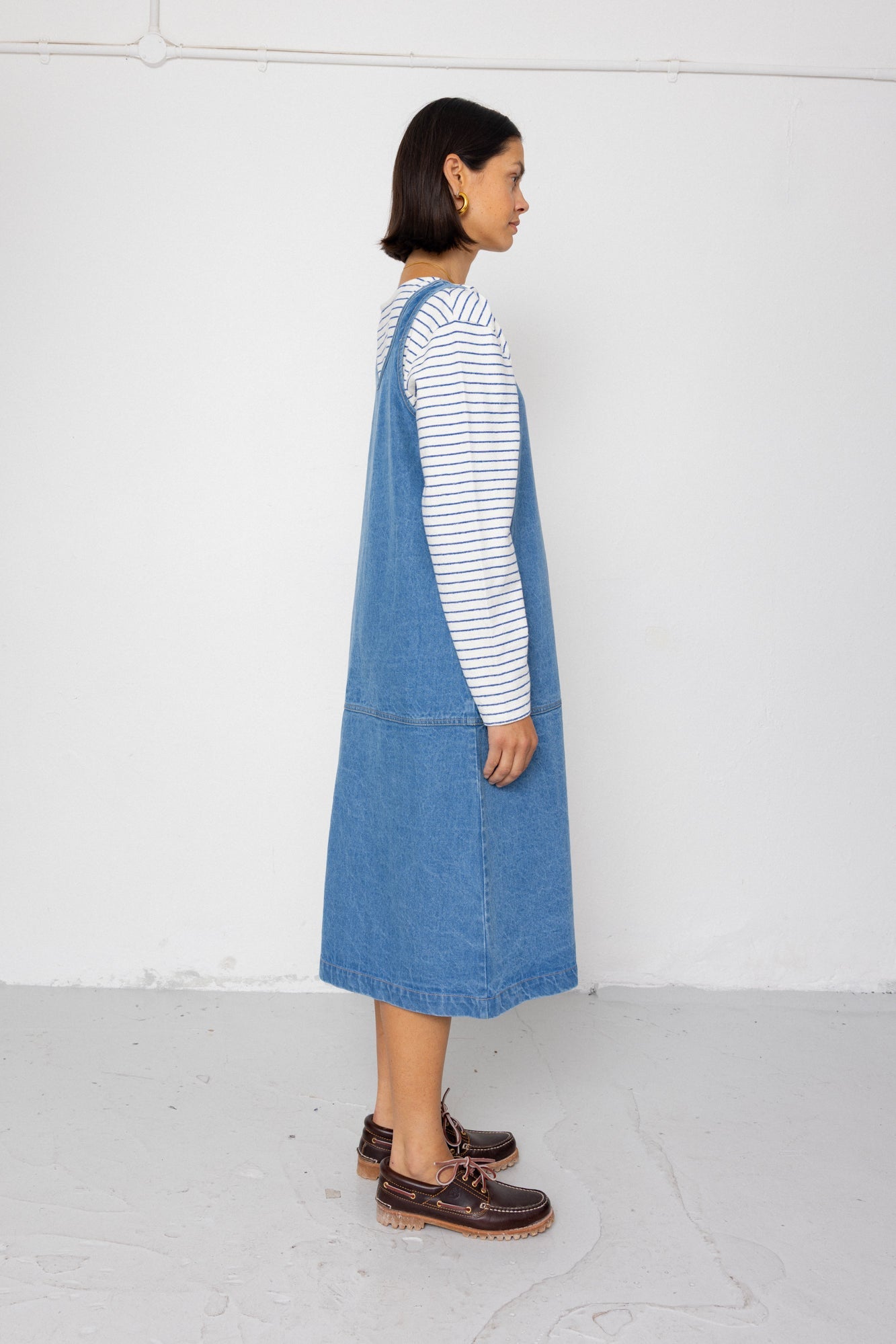 Slip Dress - Heavy Bleach Wash