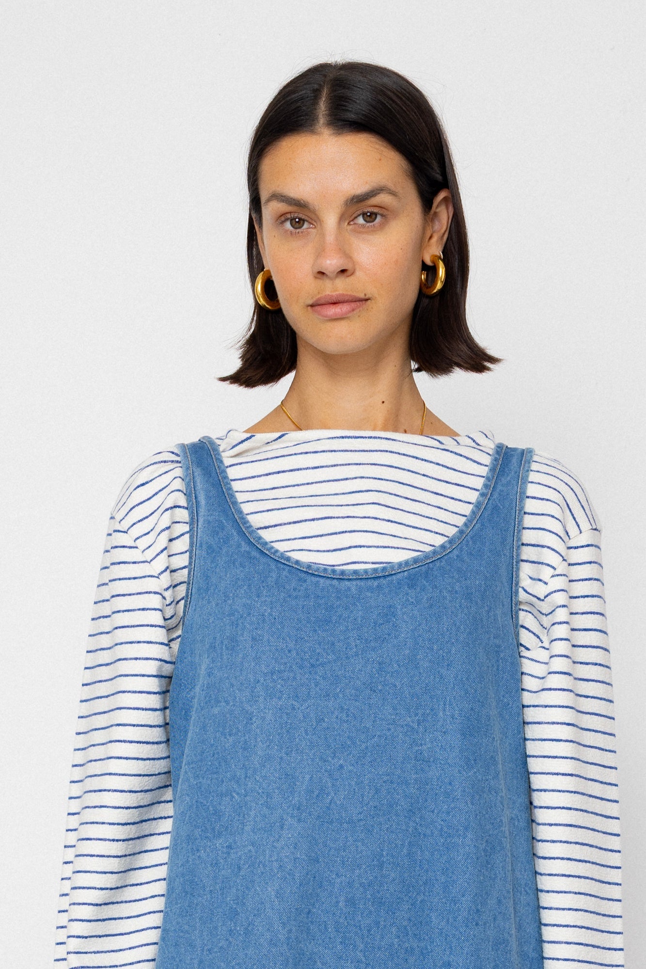 Slip Dress - Heavy Bleach Wash