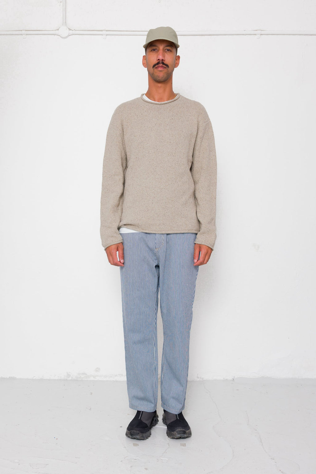 Slouch Crew - Natural Circle