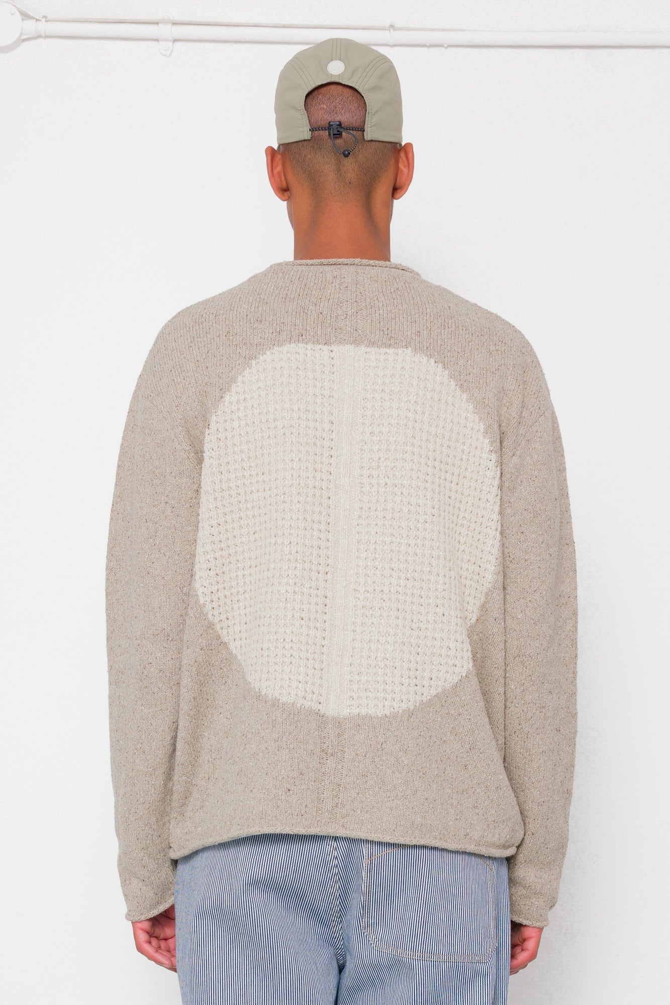 Slouch Crew - Natural Circle