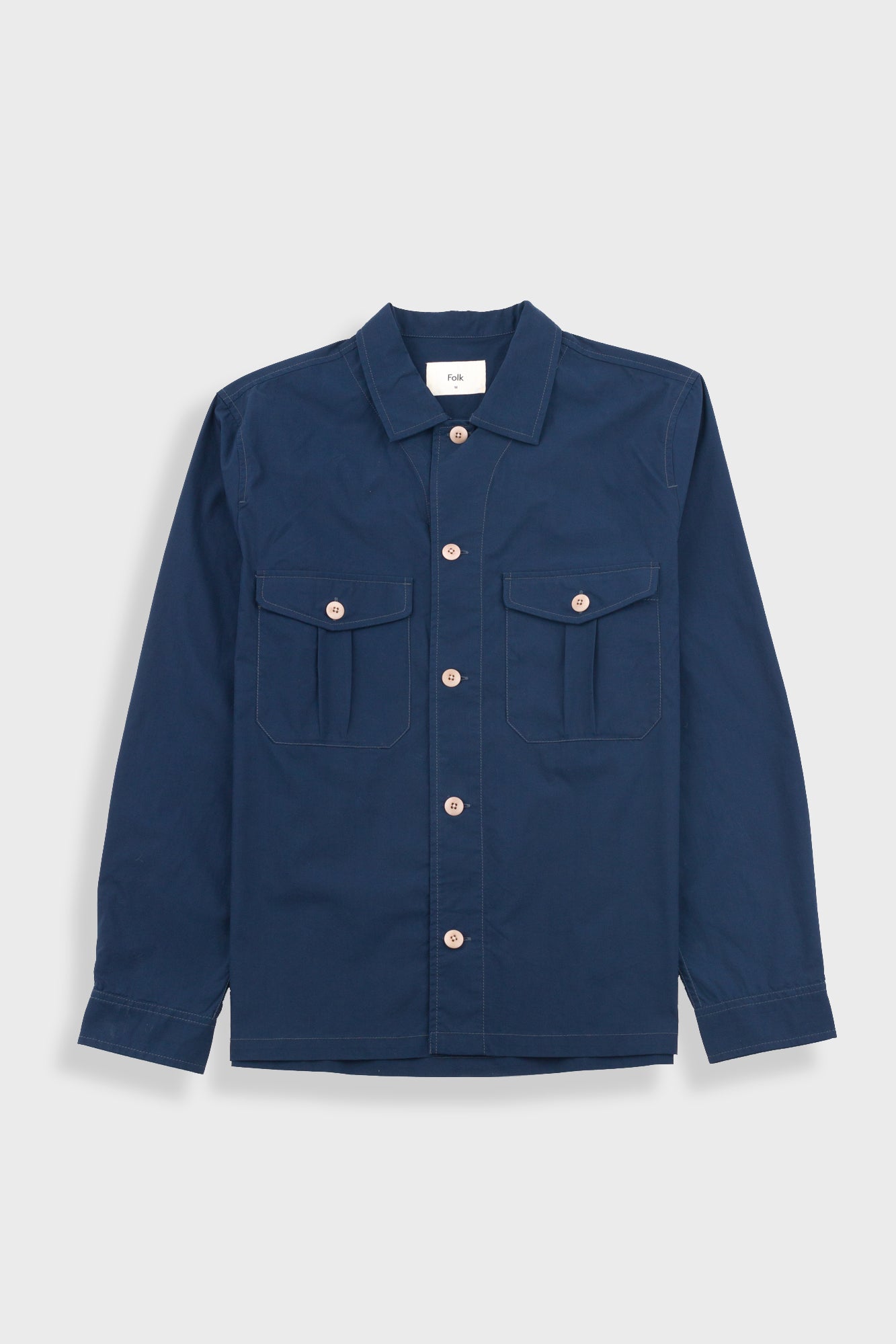 Revere Overshirt - Navy
