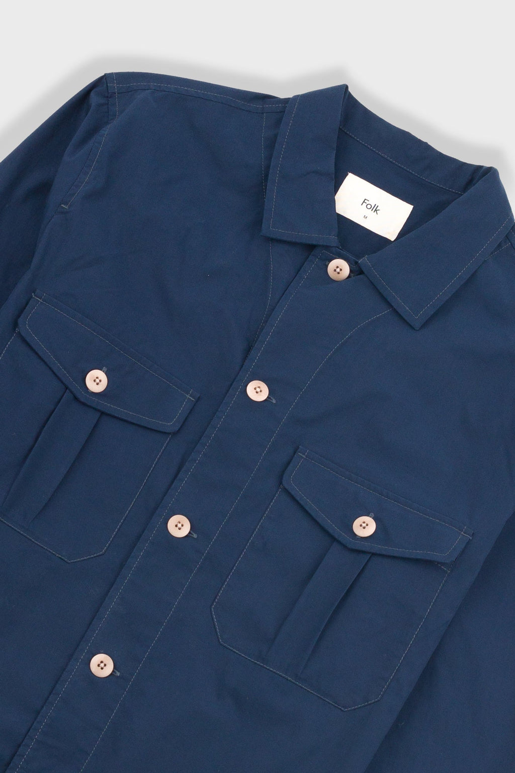 Revere Overshirt - Navy