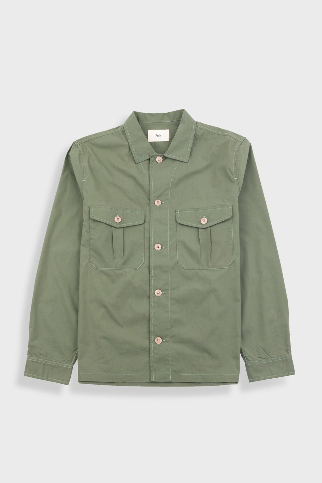 Revere Overshirt - Dark Sage