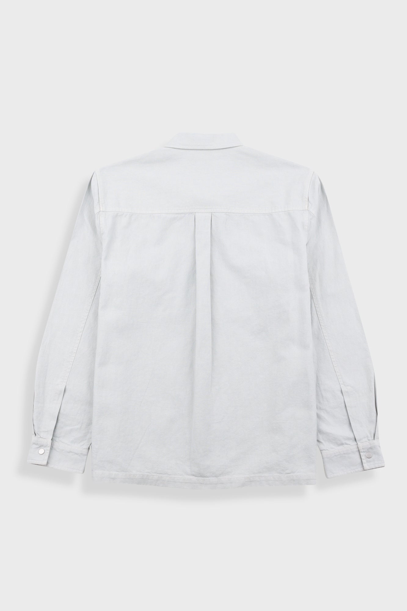 Patch Overshirt - Mineral Blue Hemp Canvas