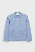 Assembly Jacket - Reverse Ice Blue Twill Denim