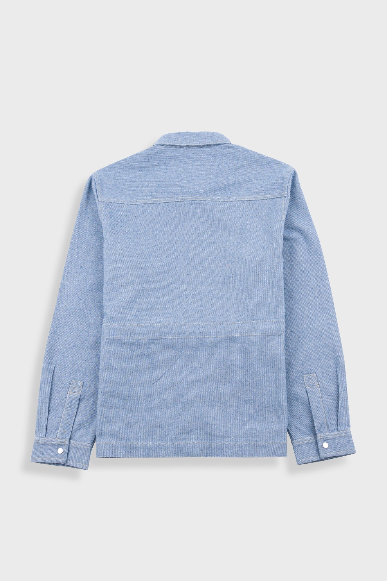 Assembly Jacket - Reverse Ice Blue Twill Denim