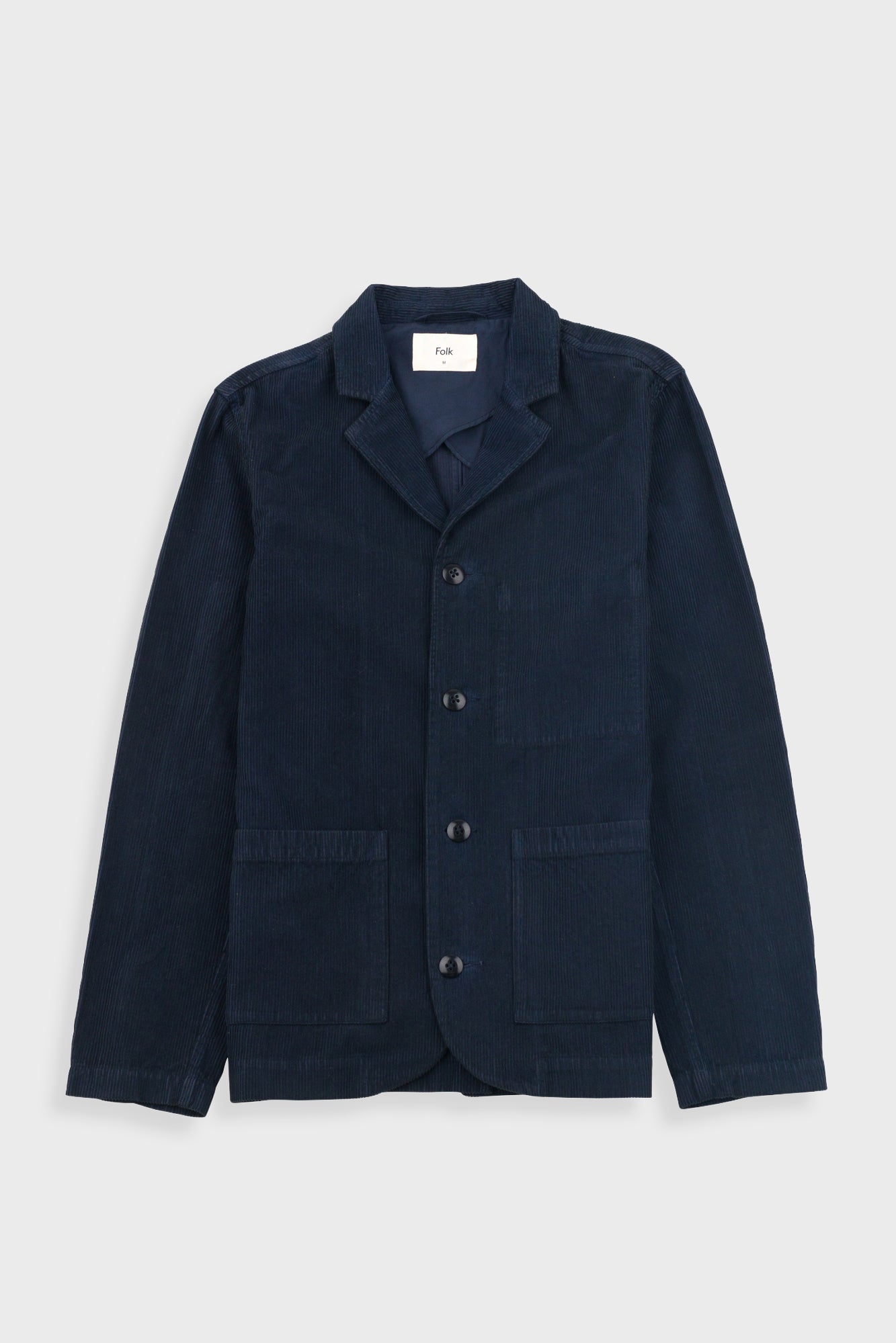 Patch Jacket - Navy Cord
