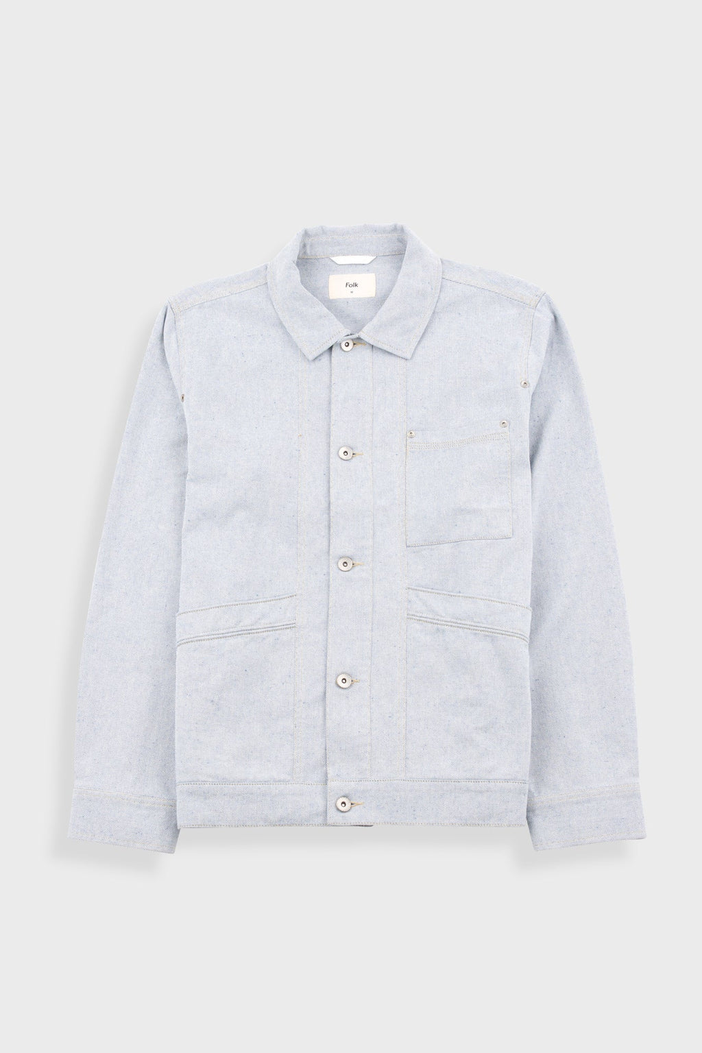 Meyer Jacket - Ice Blue Twill Denim