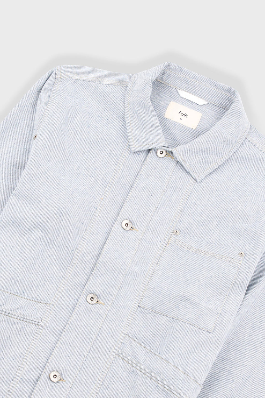 Meyer Jacket - Ice Blue Twill Denim