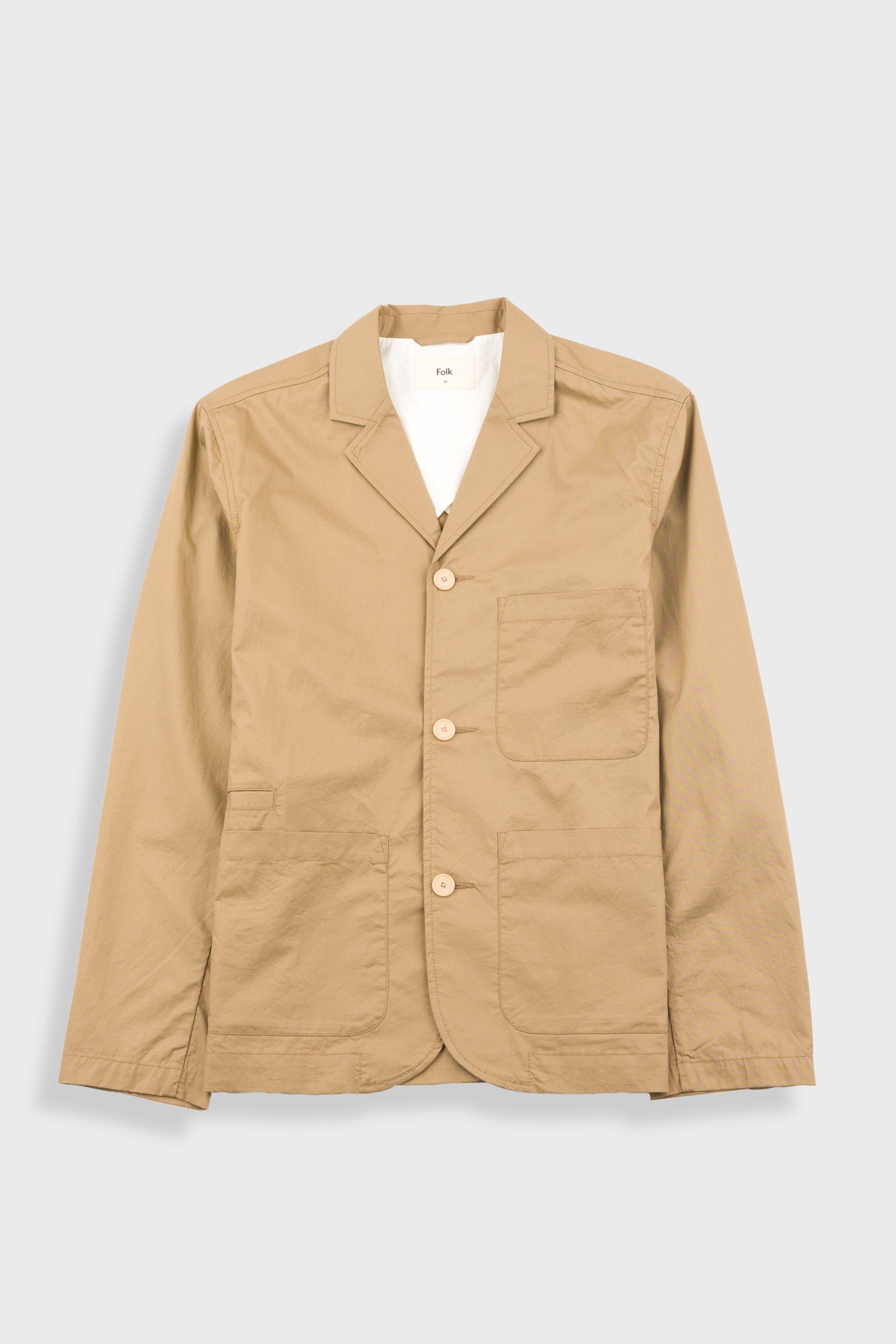 Wide Fit Blazer - Sand
