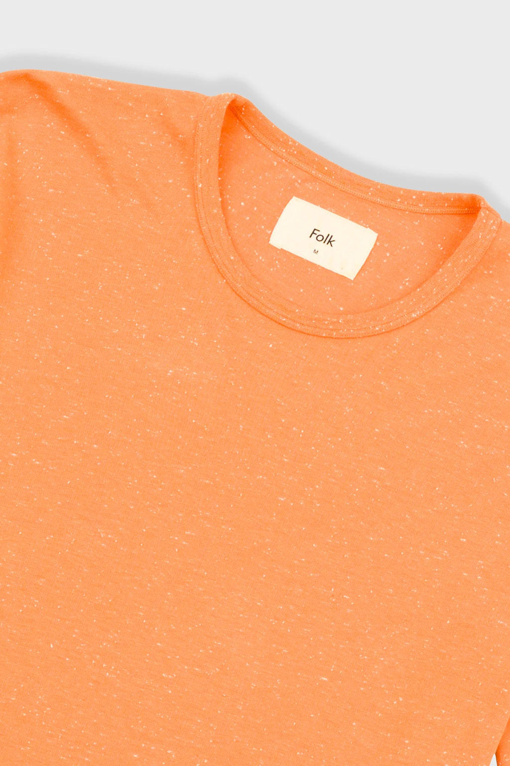 Relaxed Nep T-Shirt - Orange