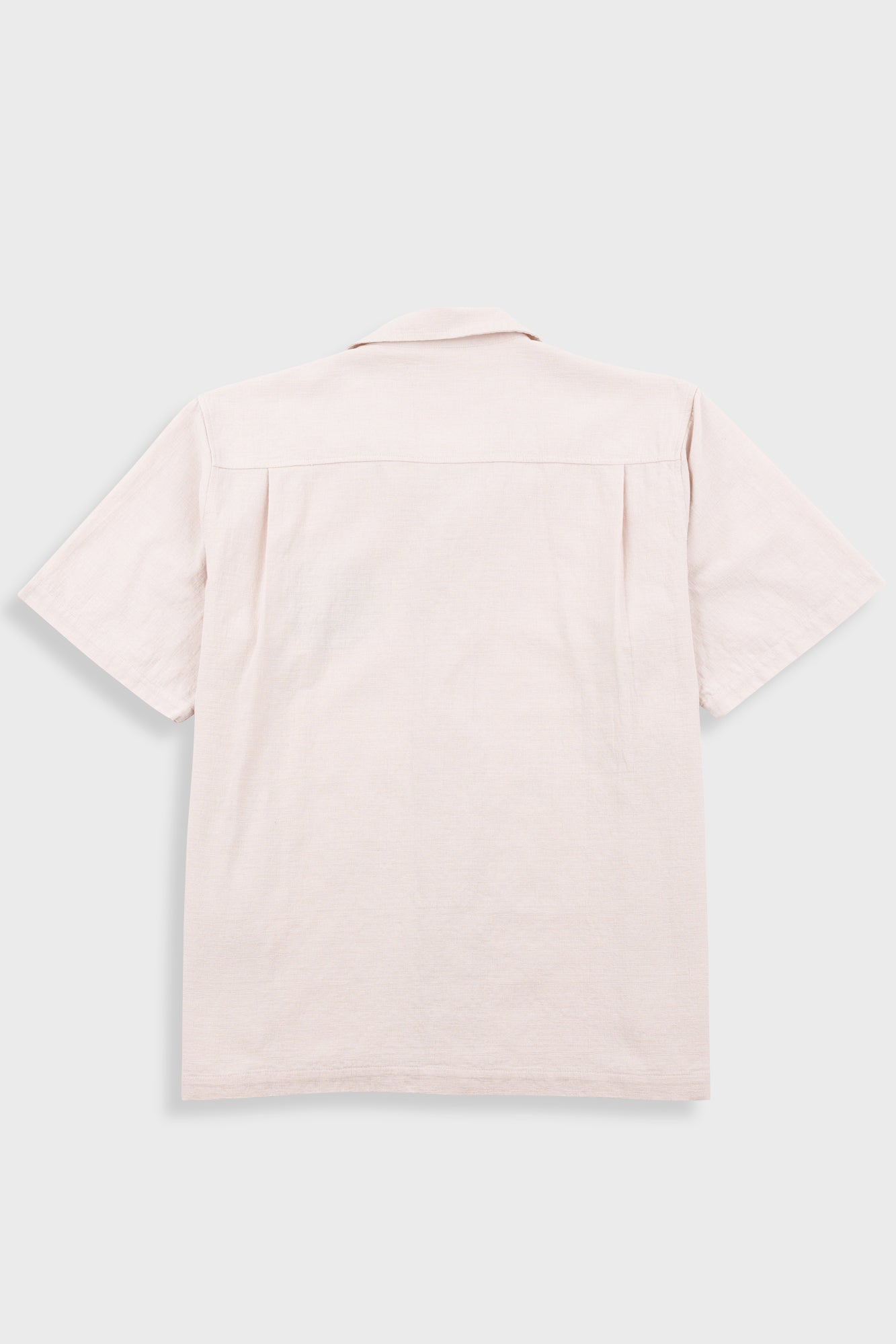 Relaxed Soft Collar Shirt - Light Stone