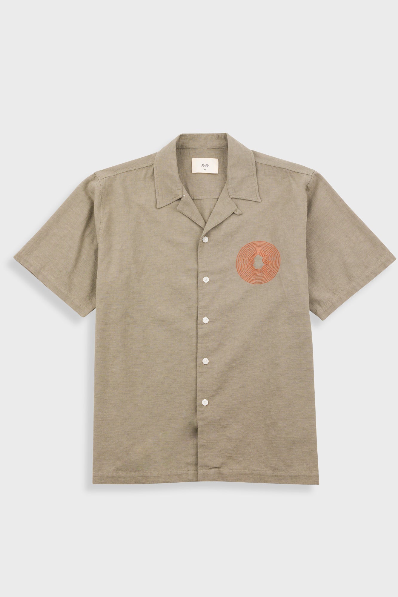 Relaxed Soft Collar Shirt - Sage