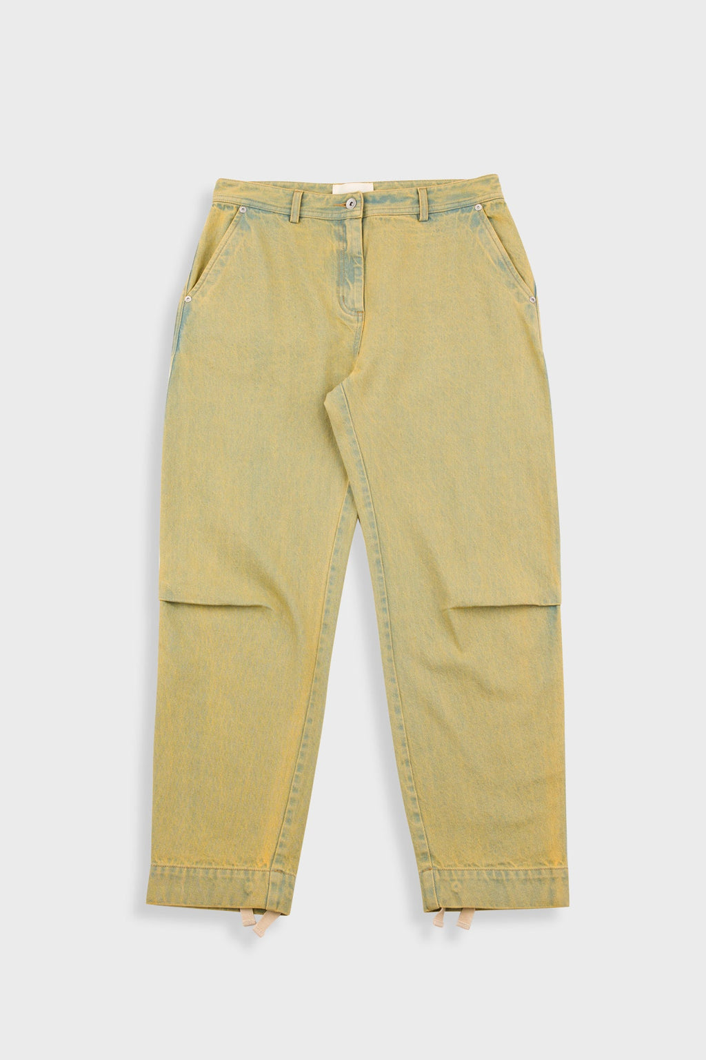 Barrel Trousers - Bleached Denim SS25