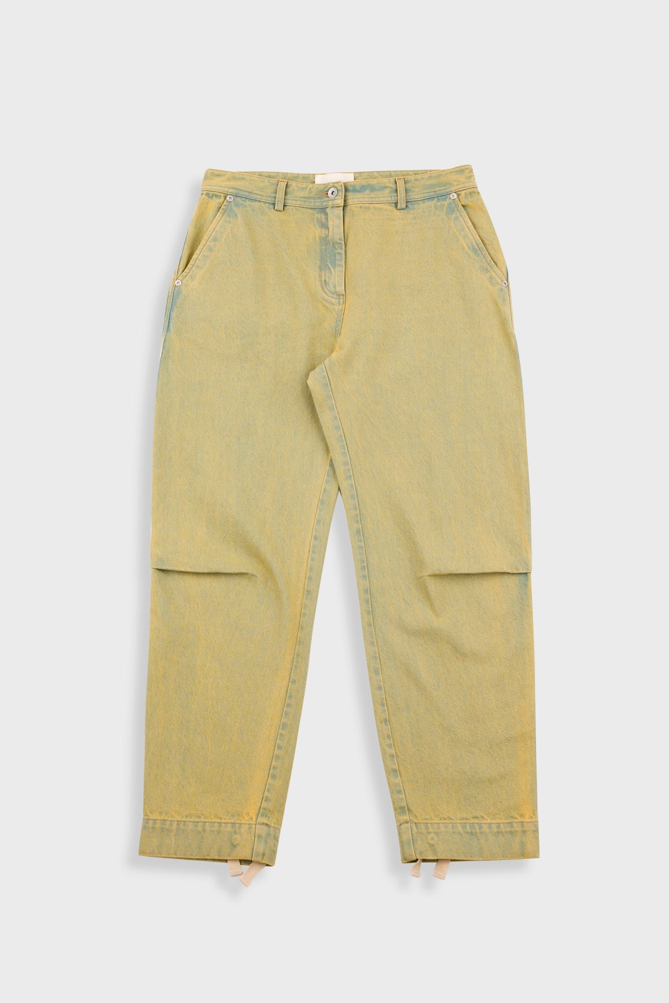 Barrel Trousers - Bleached Denim SS25