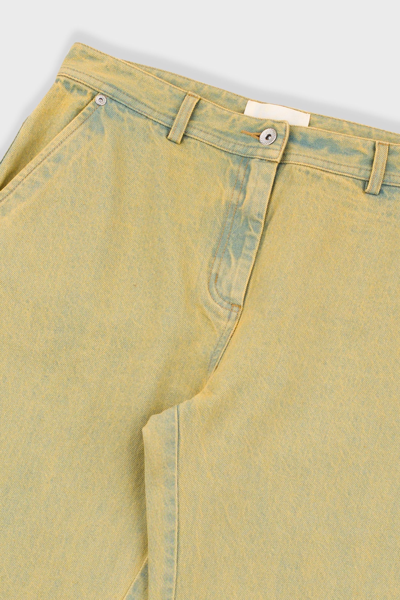 Barrel Trousers - Bleached Denim SS25