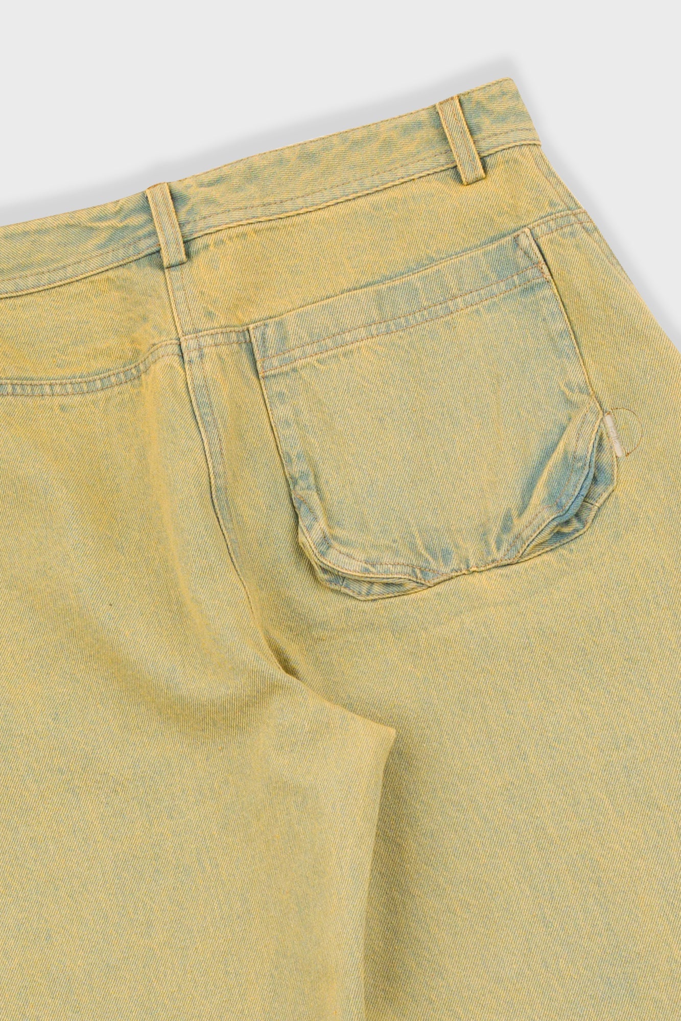 Barrel Trousers - Bleached Denim SS25