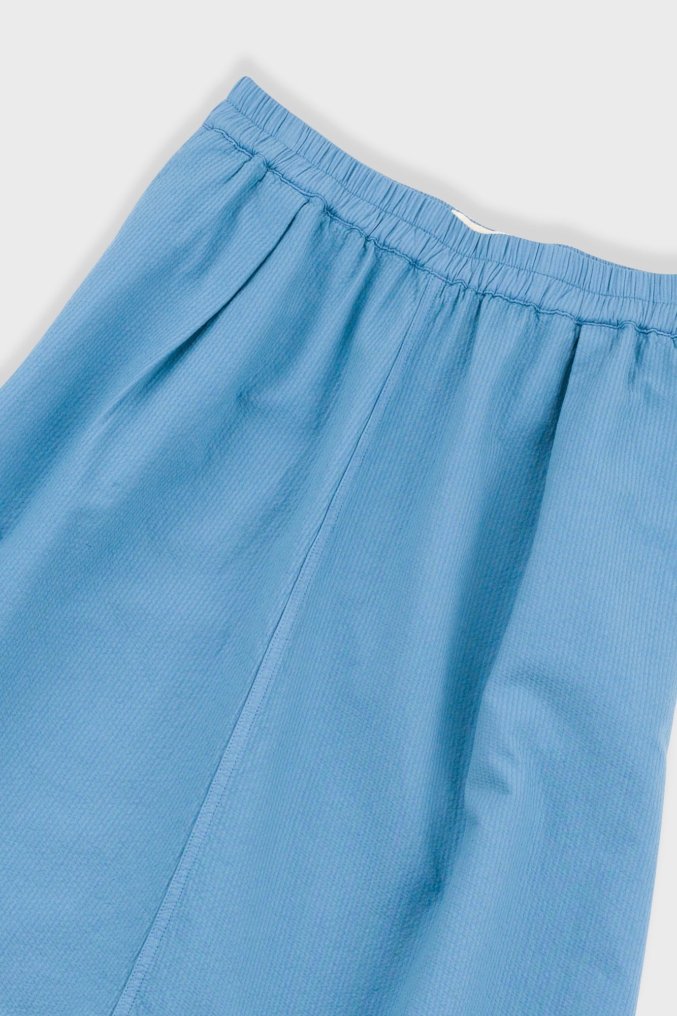 Full Seam Skirt - Light Indigo Topstitch