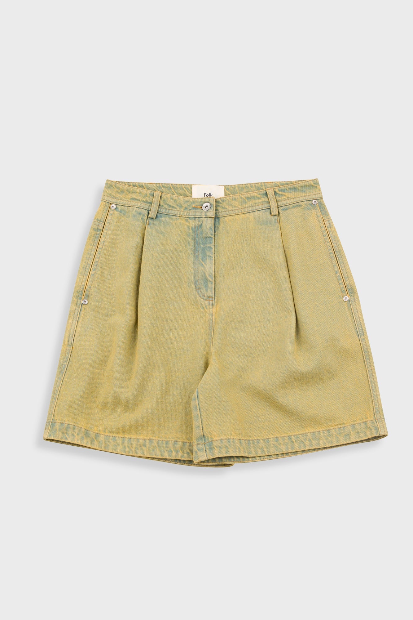 Boyfriend Shorts - Bleached Denim